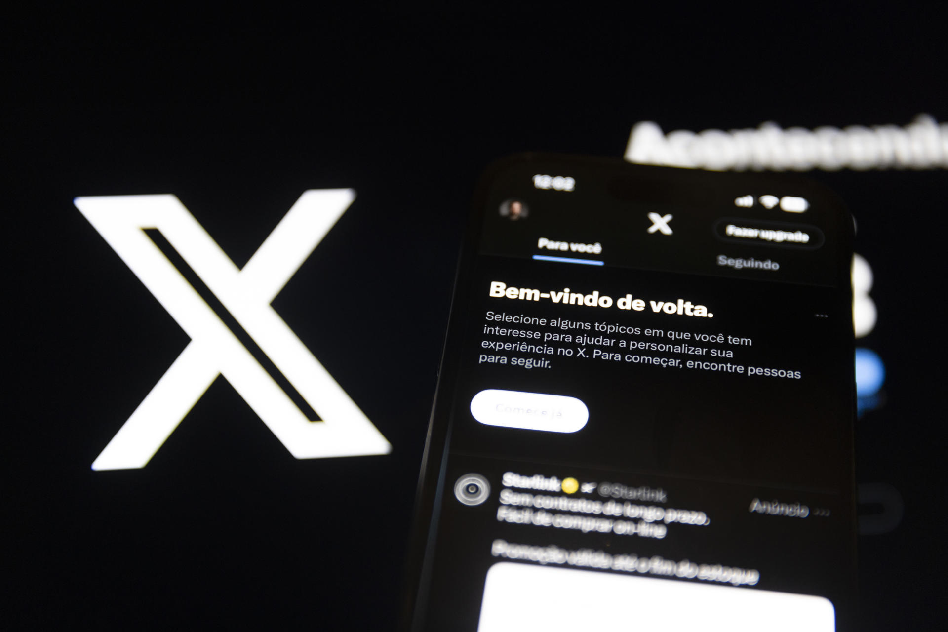 Fotografía que muestra una pantalla con acceso a la aplicación de la red social X, antes Twitter. EFE/ Isaac Fontana ARCHIVO