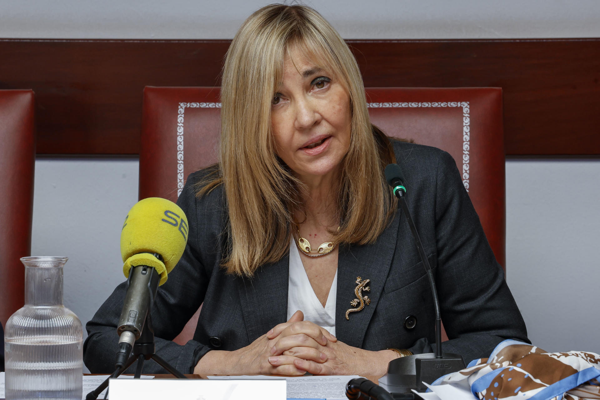 Imagen de archivo (26/03/2025) de la presidenta del Tribunal Supremo y del Consejo General del Poder Judicial, Isabel Perelló.
EFE/ Elvira Urquijo A.