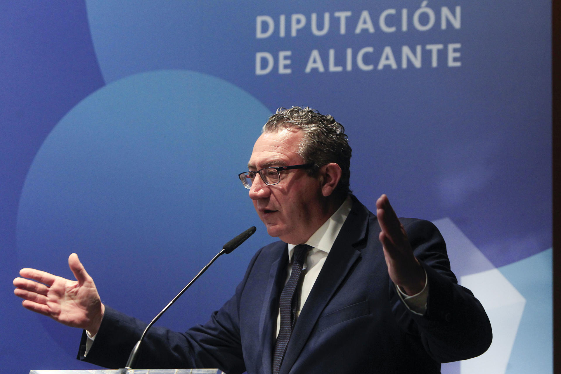 En la imagen de archivo, el presidente de la Diputación, Toni Pérez. EFE/Pep Morell