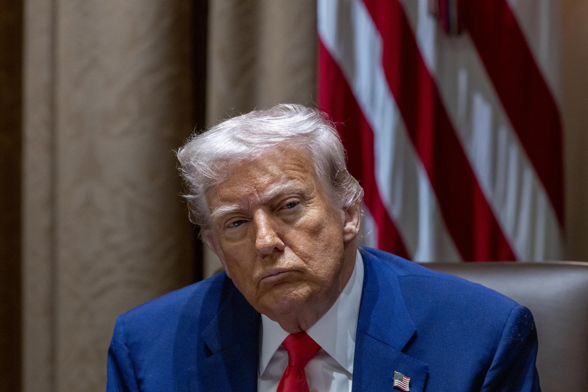 El presidente de EE.UU., Donald Trump, en una foto de archivo. EFE/EPA/SHAWN THEW / POOL