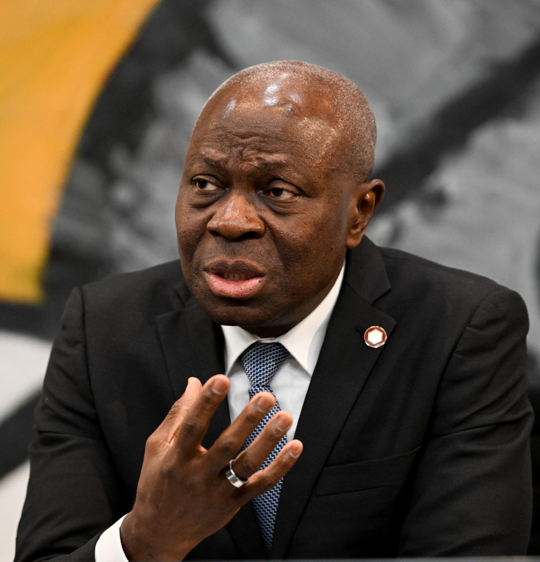 El director general de la Organización Internacional del Trabajo (OIT), Gilbert Houngbo, en una foto de archivo. EFE/EPA/FILIP SINGER