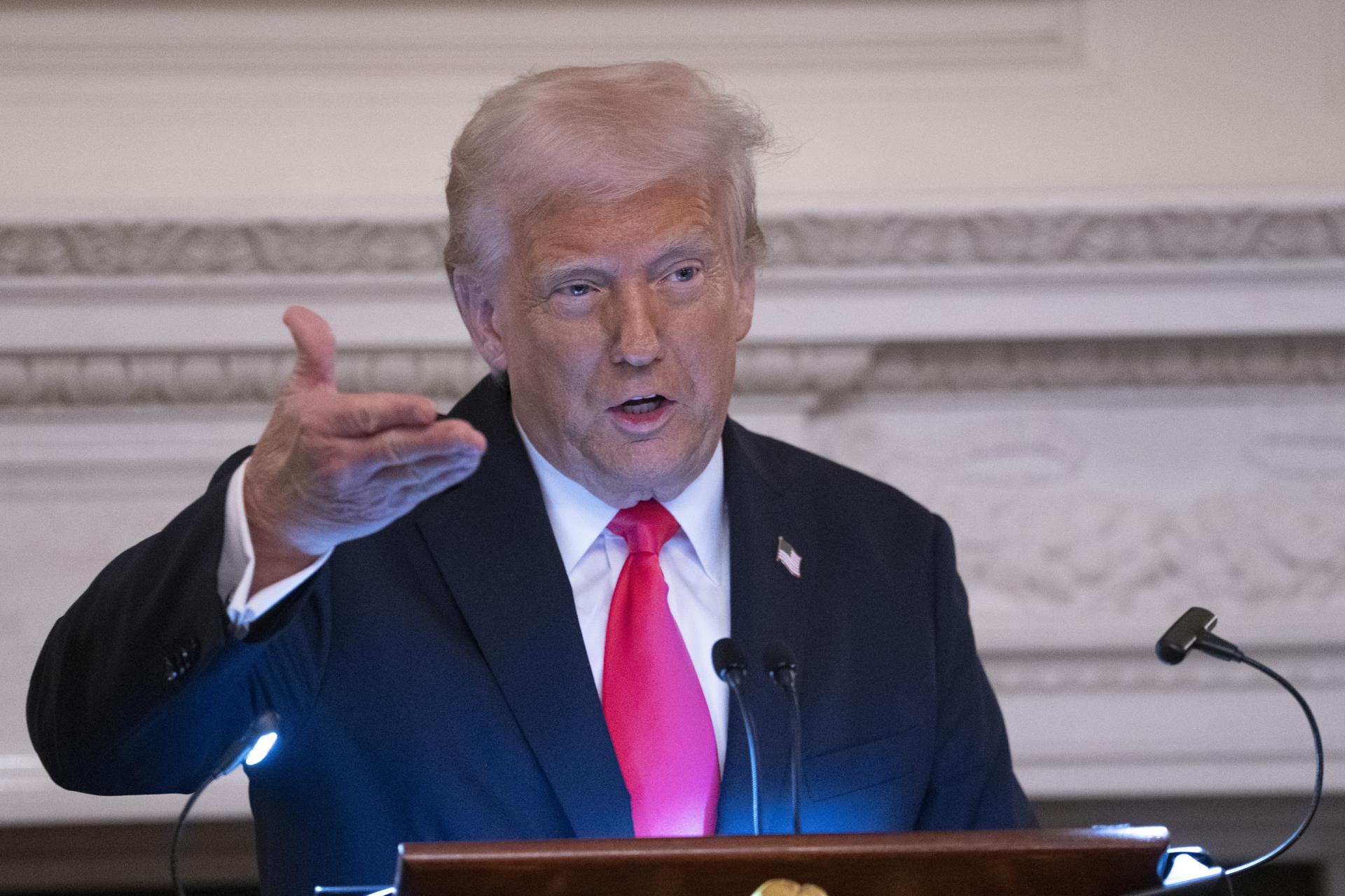 Foto de archivo del presidente de EE.UU. Donald J. Trump. EFE/Chris Kleponis / POOL