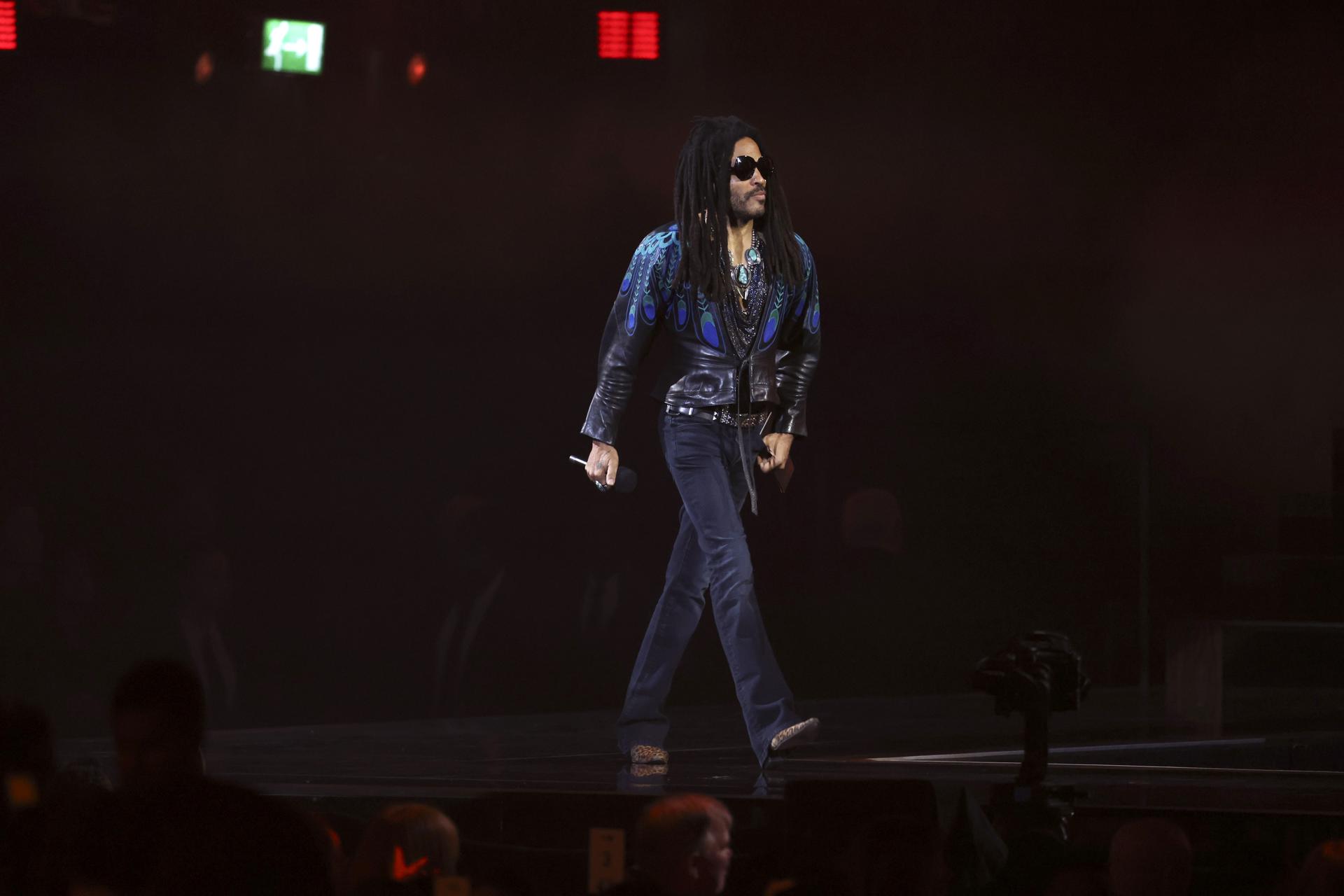 Imagen de archivo del cantante Lenny Kravitz. EFE/EPA/NEIL HALL