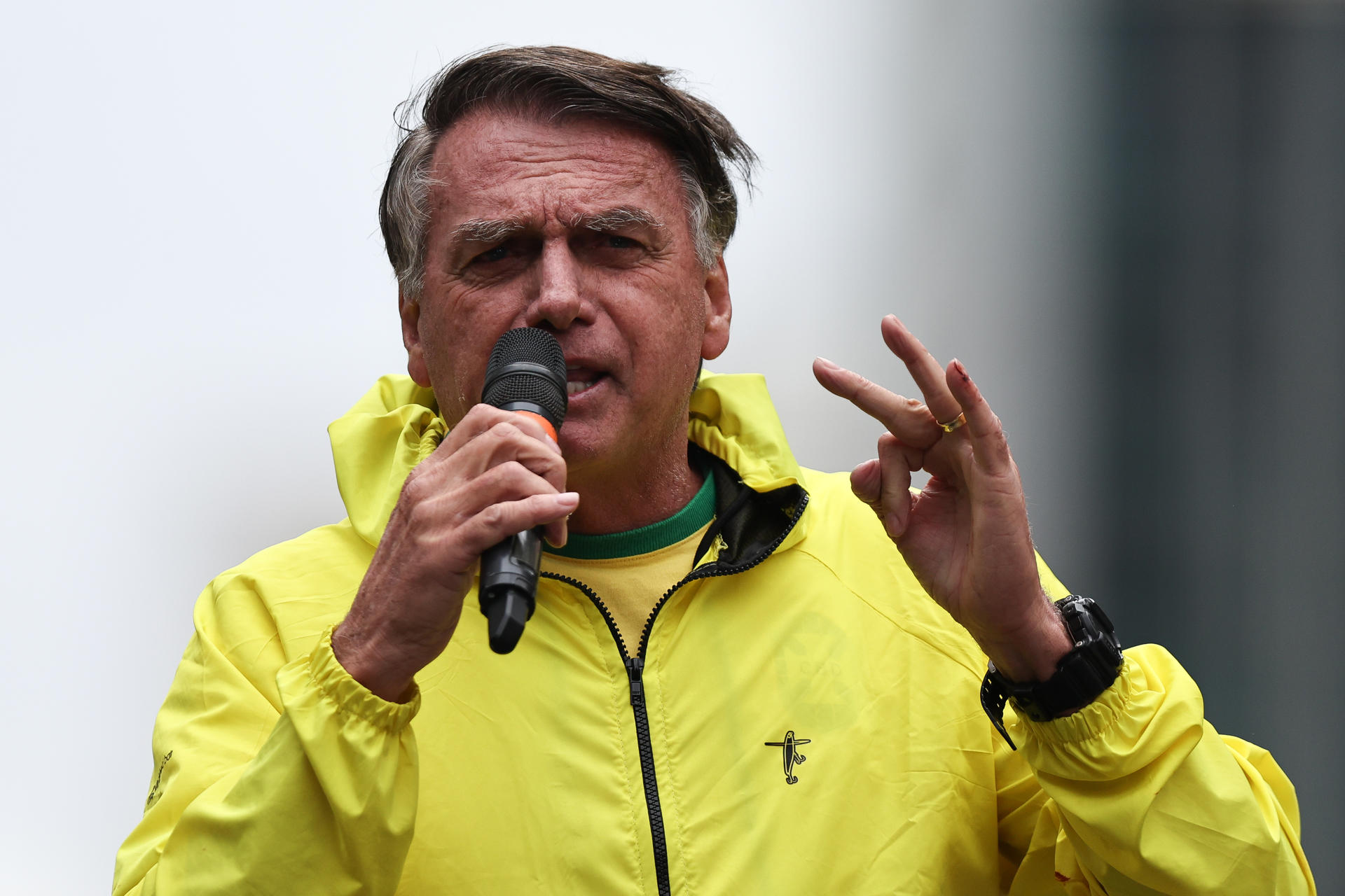 El expresidente de Brasil, Jair Bolsonaro, en una foto de archivo. EFE/ Isaac Fontana