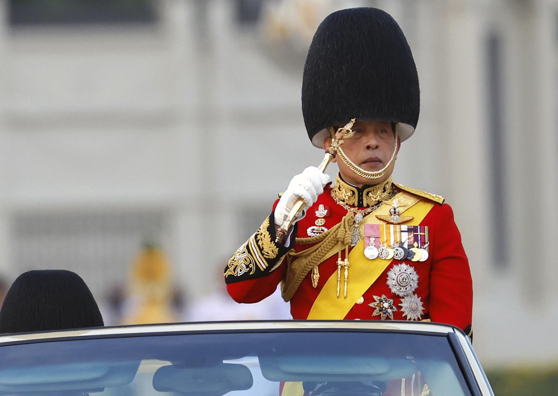 Fotografía de archivo del rey Vajiralongkorn de Tailandia.
EFE/EPA/RUNGROJ YONGRIT