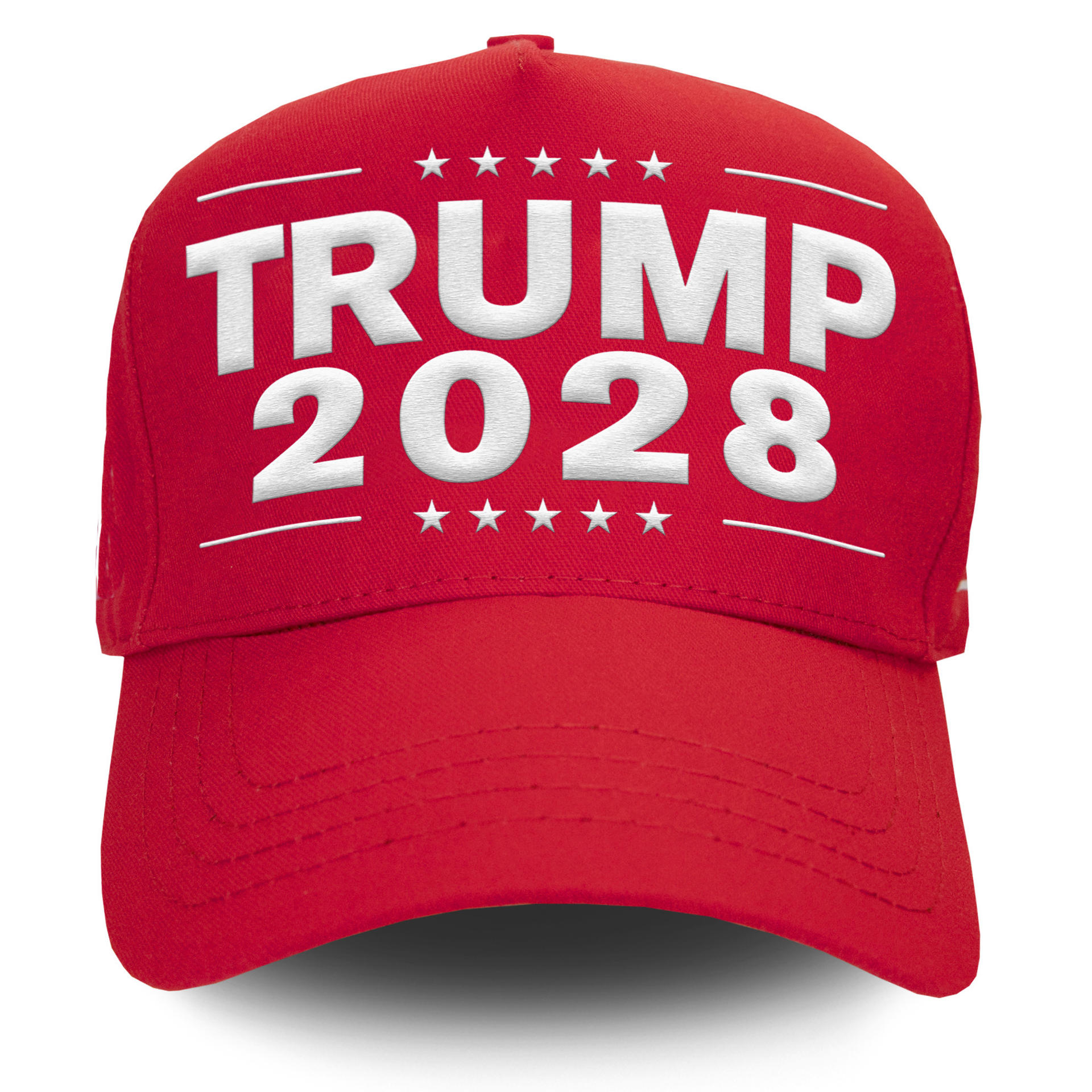 Fotografía publicada en la 'Tienda Trump' que muestra una gorra roja con letras blancas que promociona un tercer mandato del actual presidente de los Estados Unidos, Donald Trump. EFE/ Trump Store