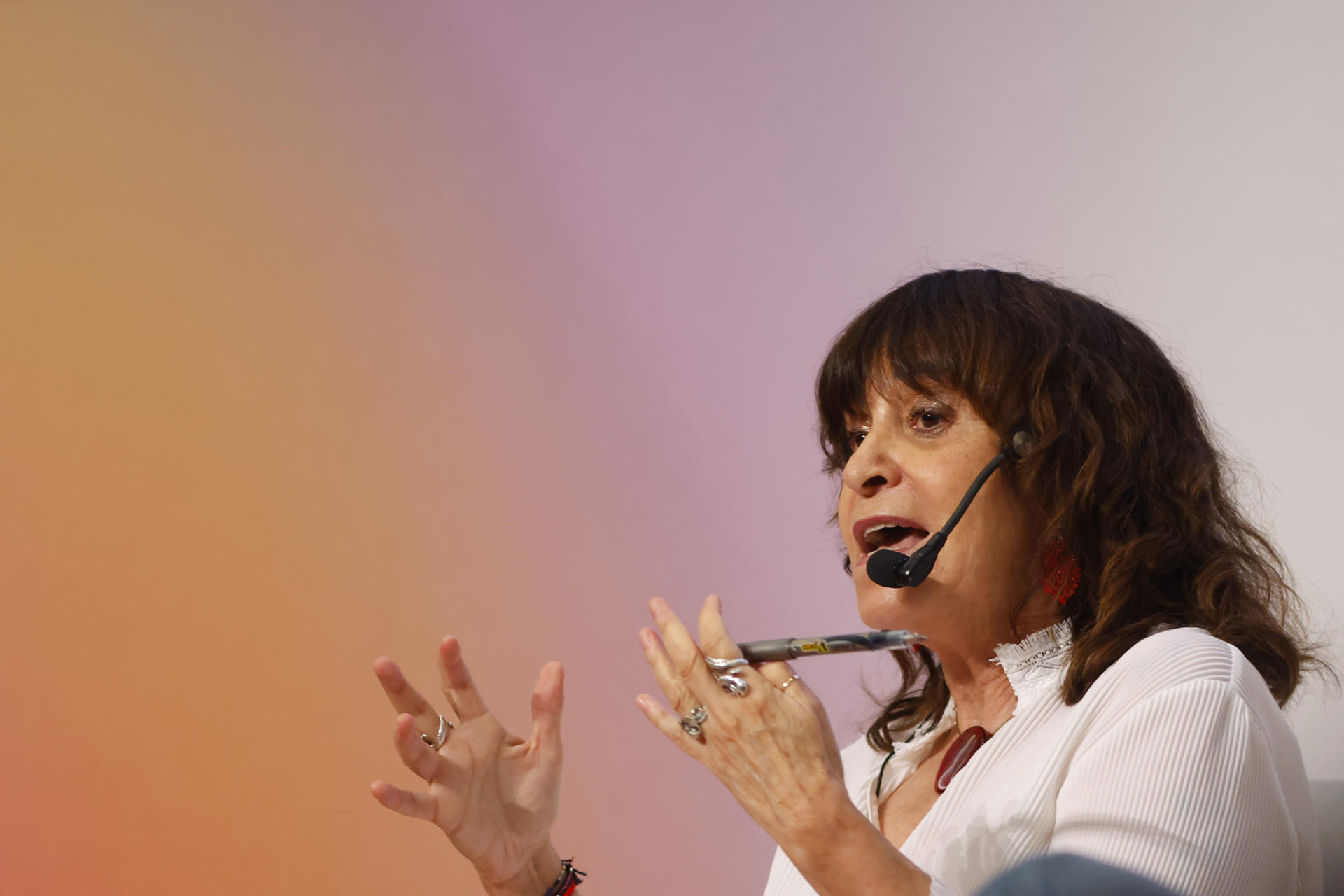 La escritora española Rosa Montero. EFE/ Francisco Guasco