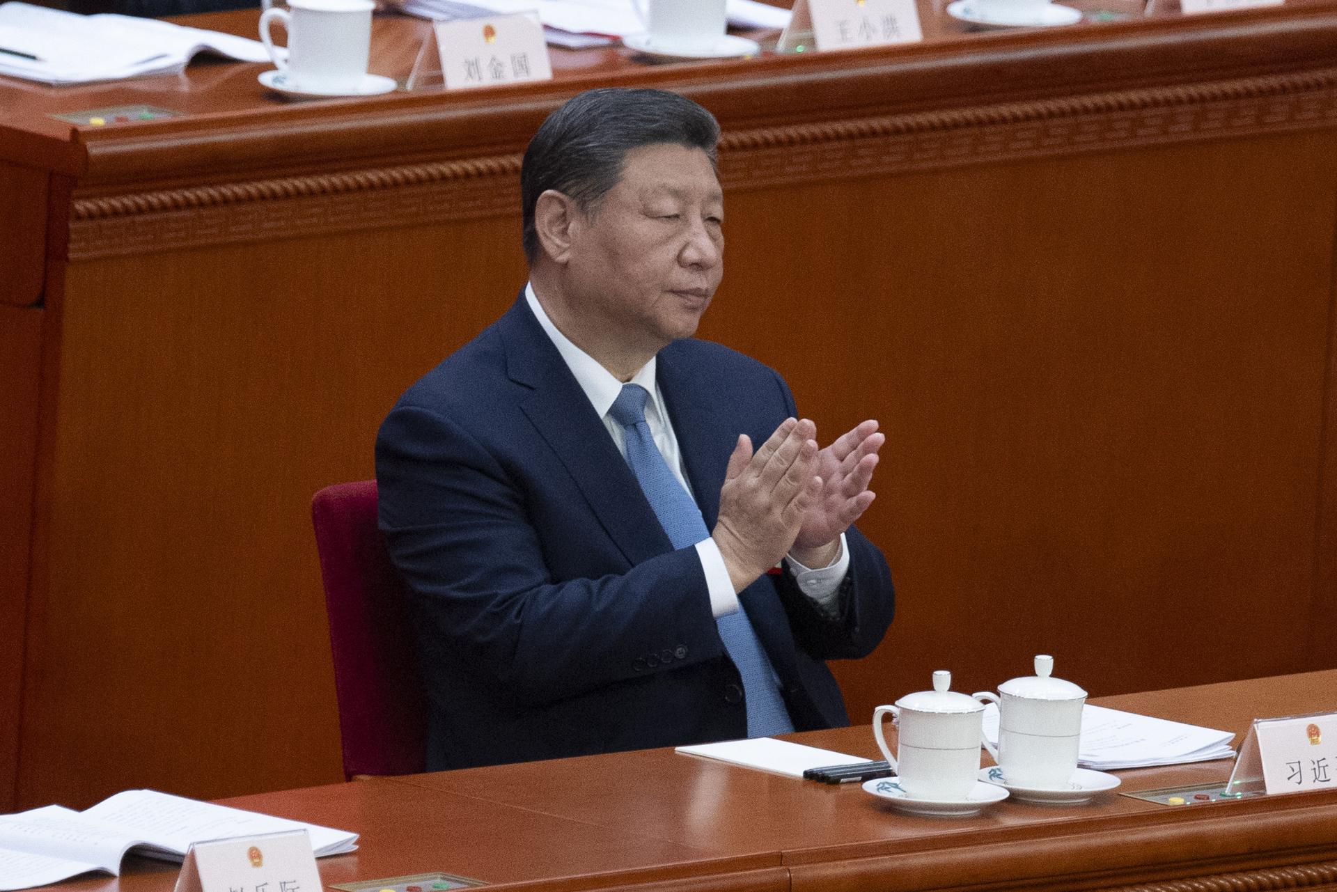 El presidente de China, Xi Jinping, en una foto de archivo. EFE/EPA/ANDRES MARTINEZ CASARES