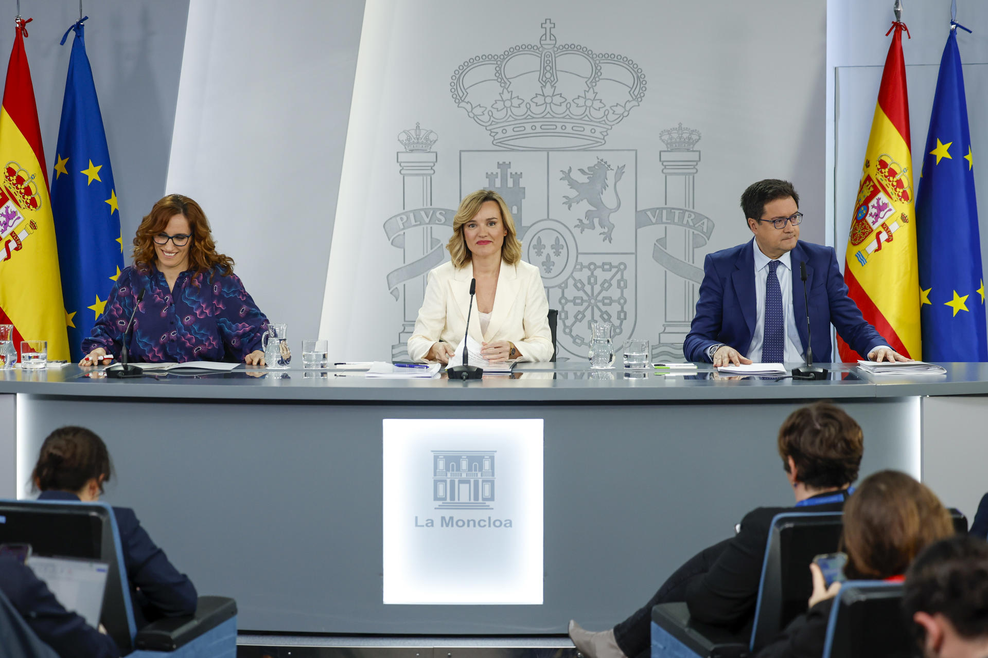 La ministra de Sanidad, Mónica García. EFE/ Mariscal