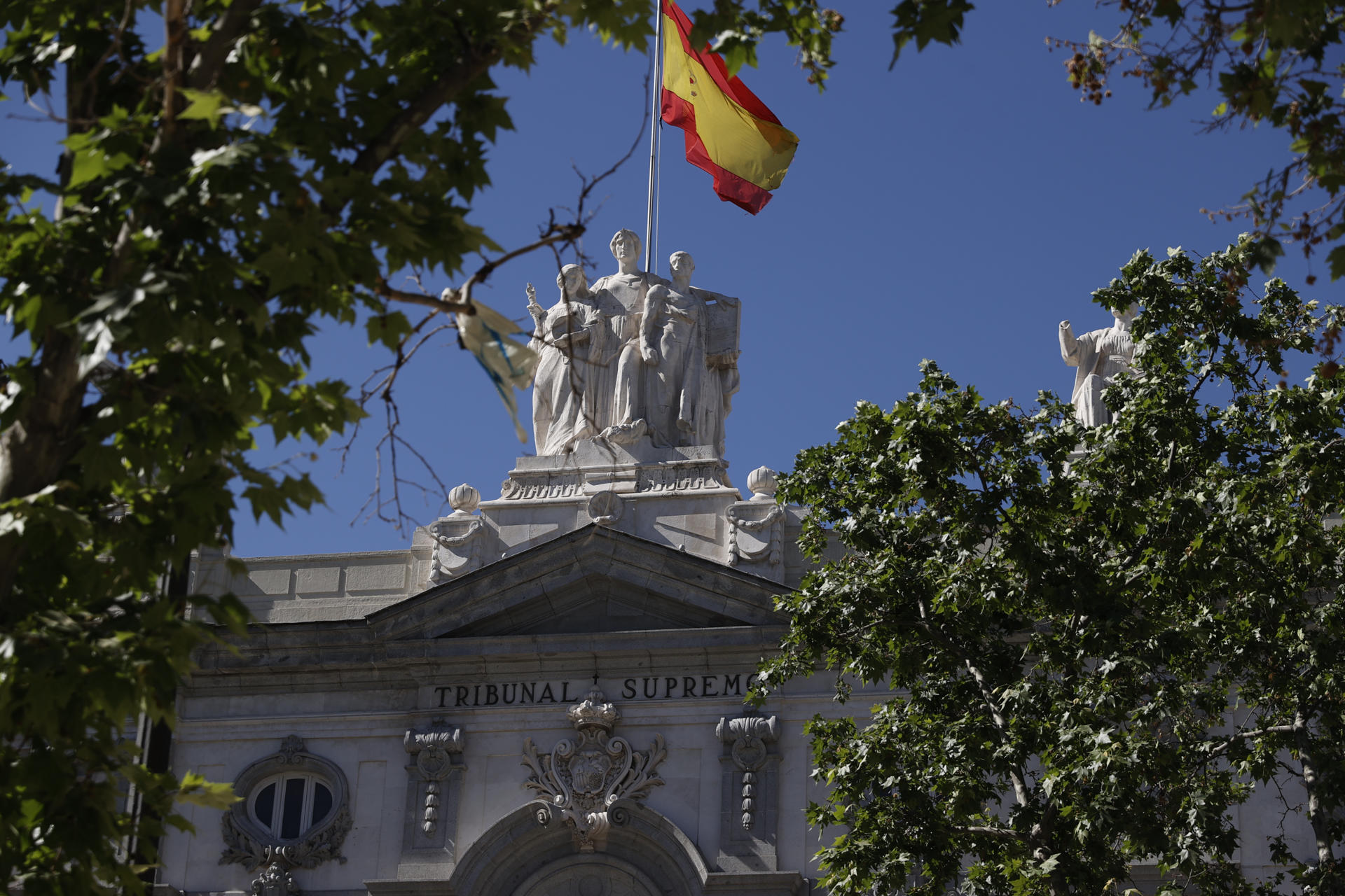 Imagen de archivo de la fachada del Tribunal Supremo. EFE/Emilio Naranjo