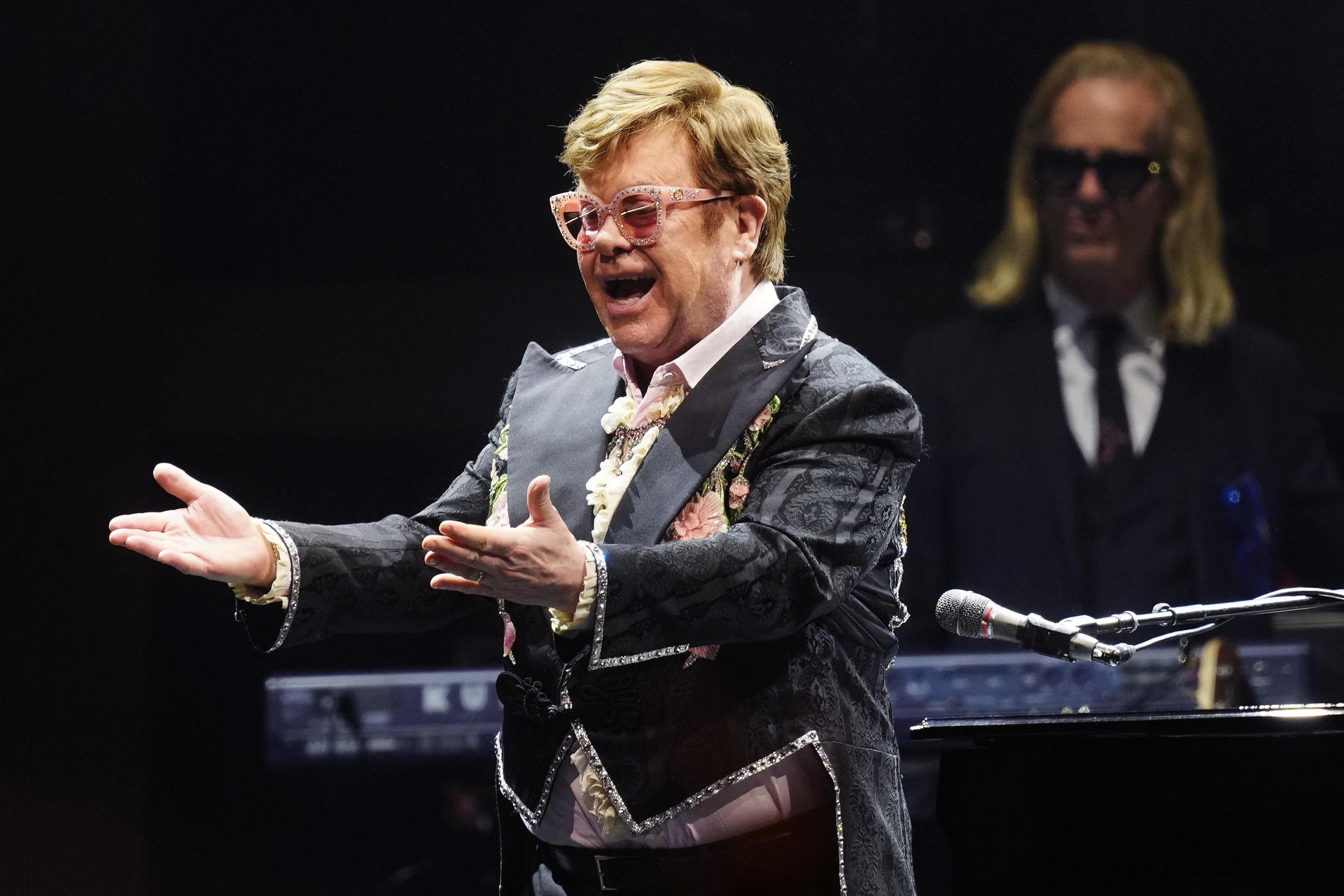El cantante británico Elton John, en una imagen de archivo. EFE/ Enric Fontcuberta.