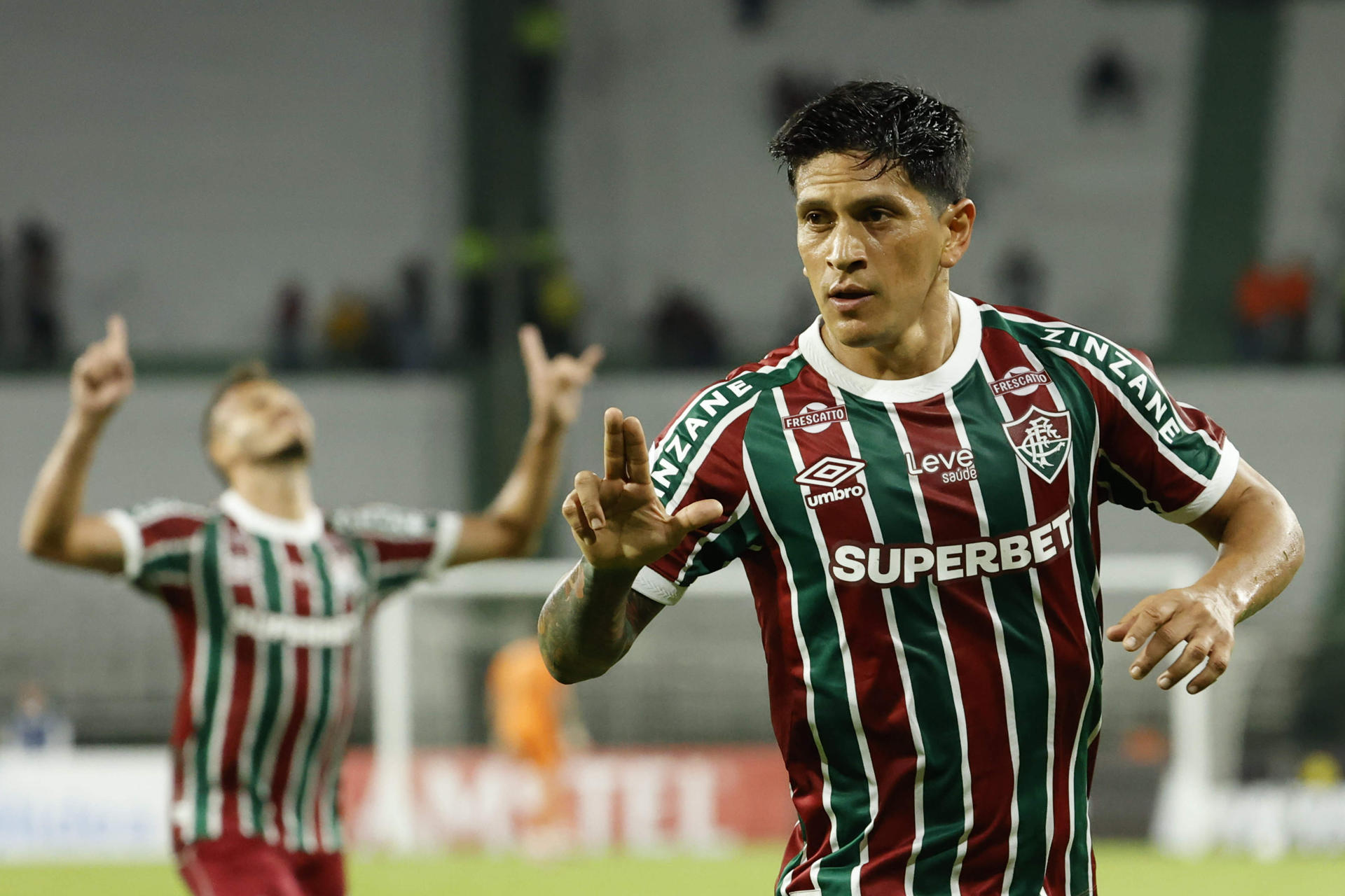 Germán Cano, delantero de Fluminense. EFE/ Mauricio Dueñas Castañeda