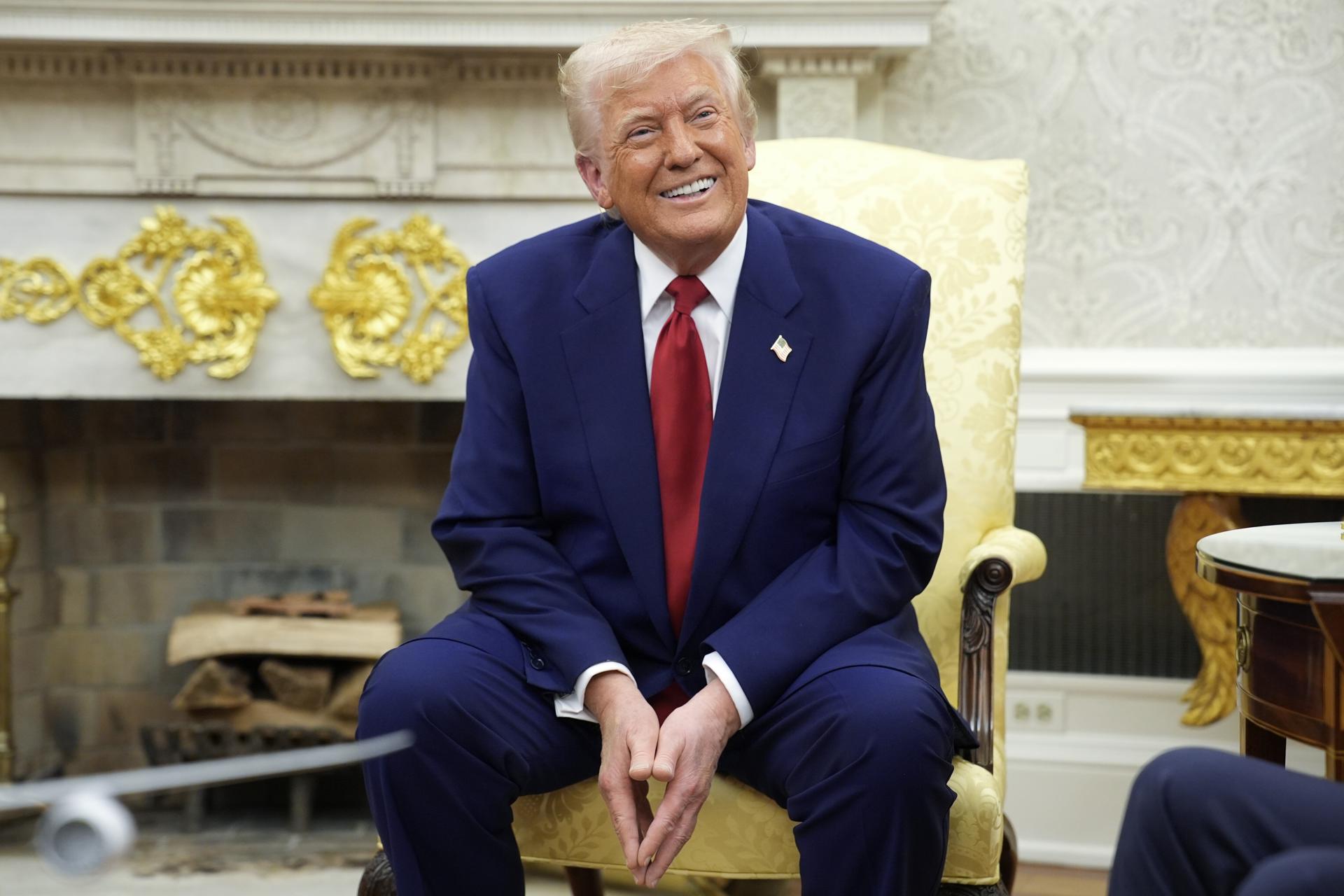 El presidente de EE.UU., Donald Trump. EFE/EPA/YURI GRIPAS / POOL