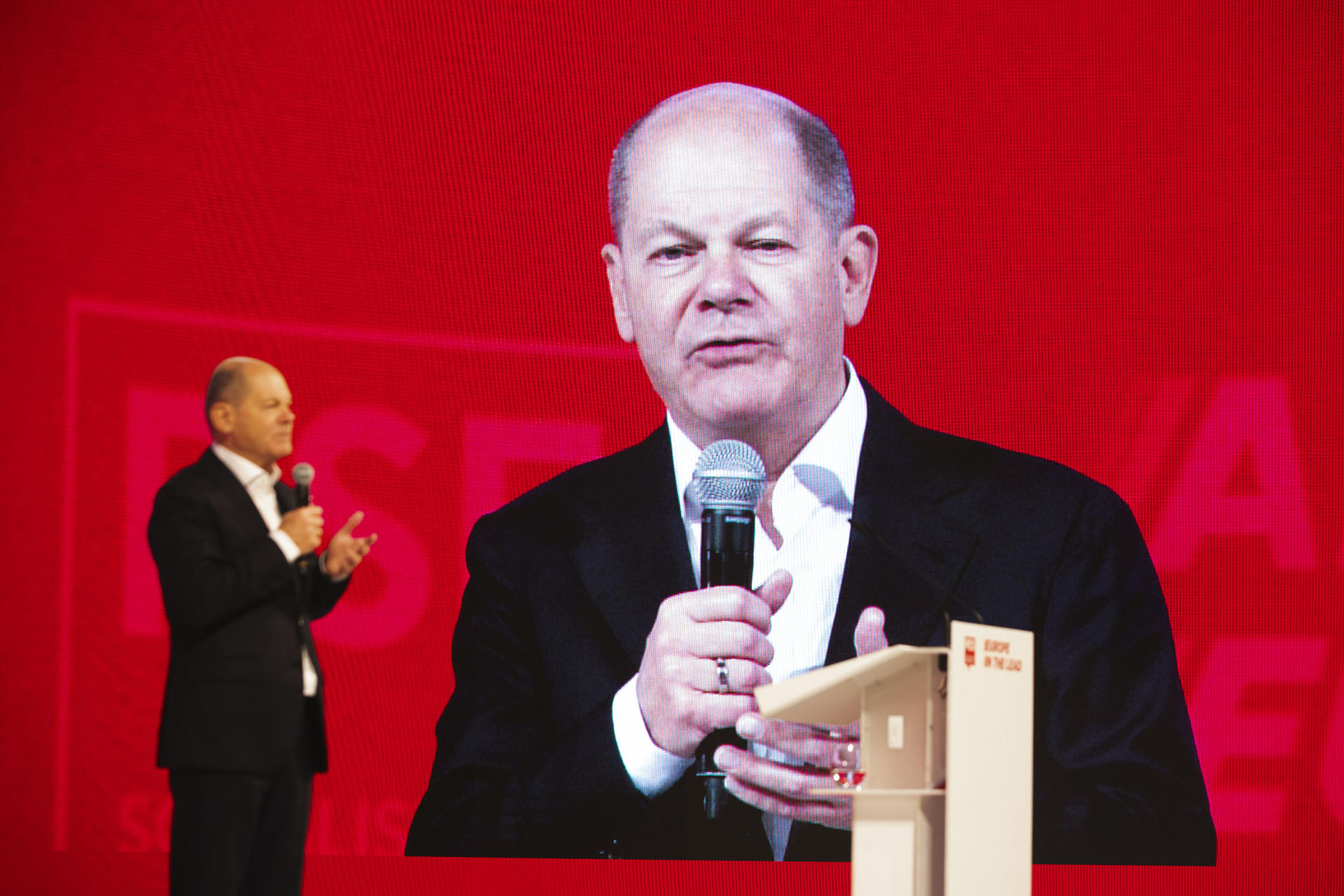 Foto archivo. Olaf Scholz. EFE/ Jorge Zapata