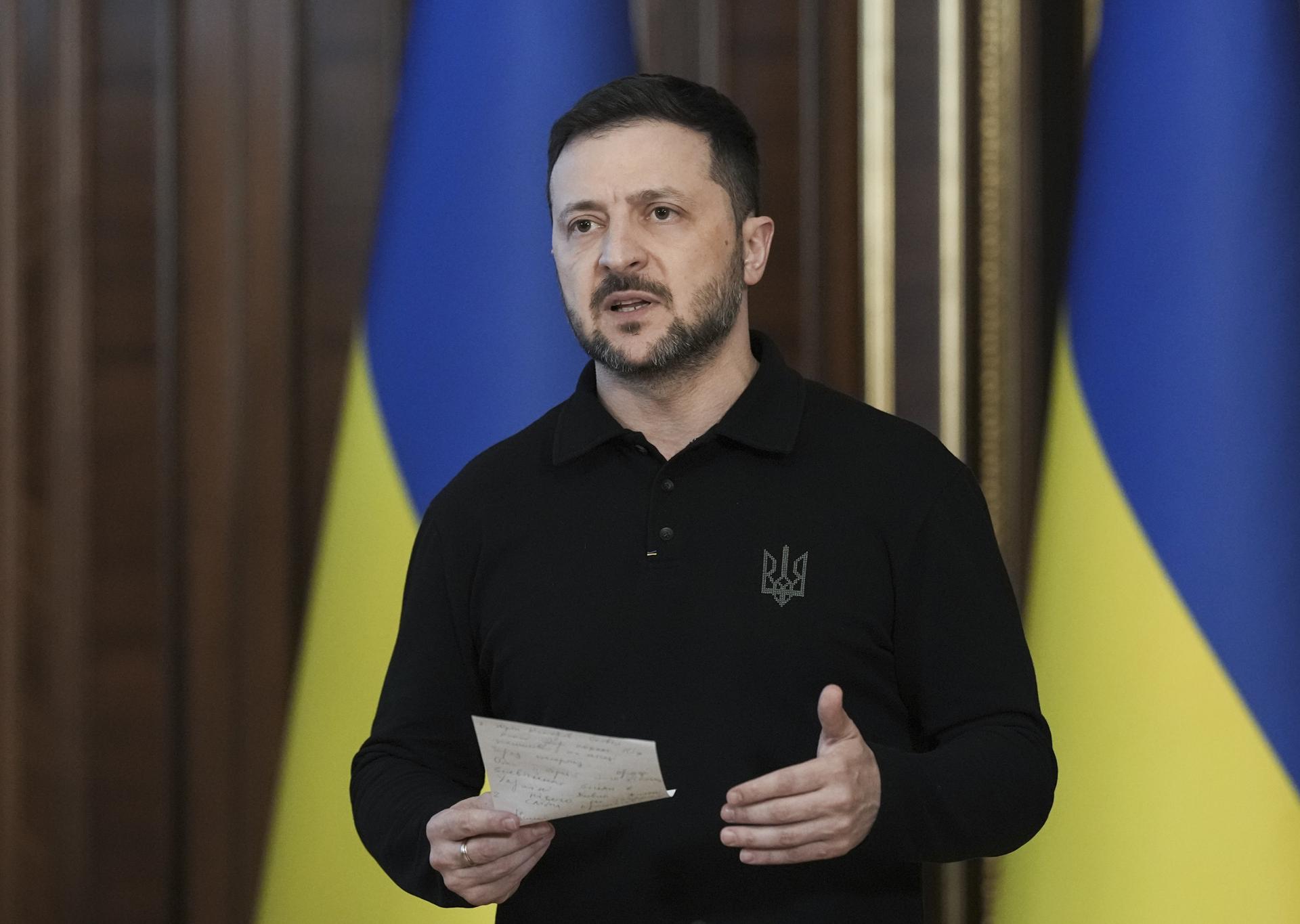 El presidente ucraniano, Volodímir Zelenski, en una imagen reciente. EFE/EPA/STRINGER