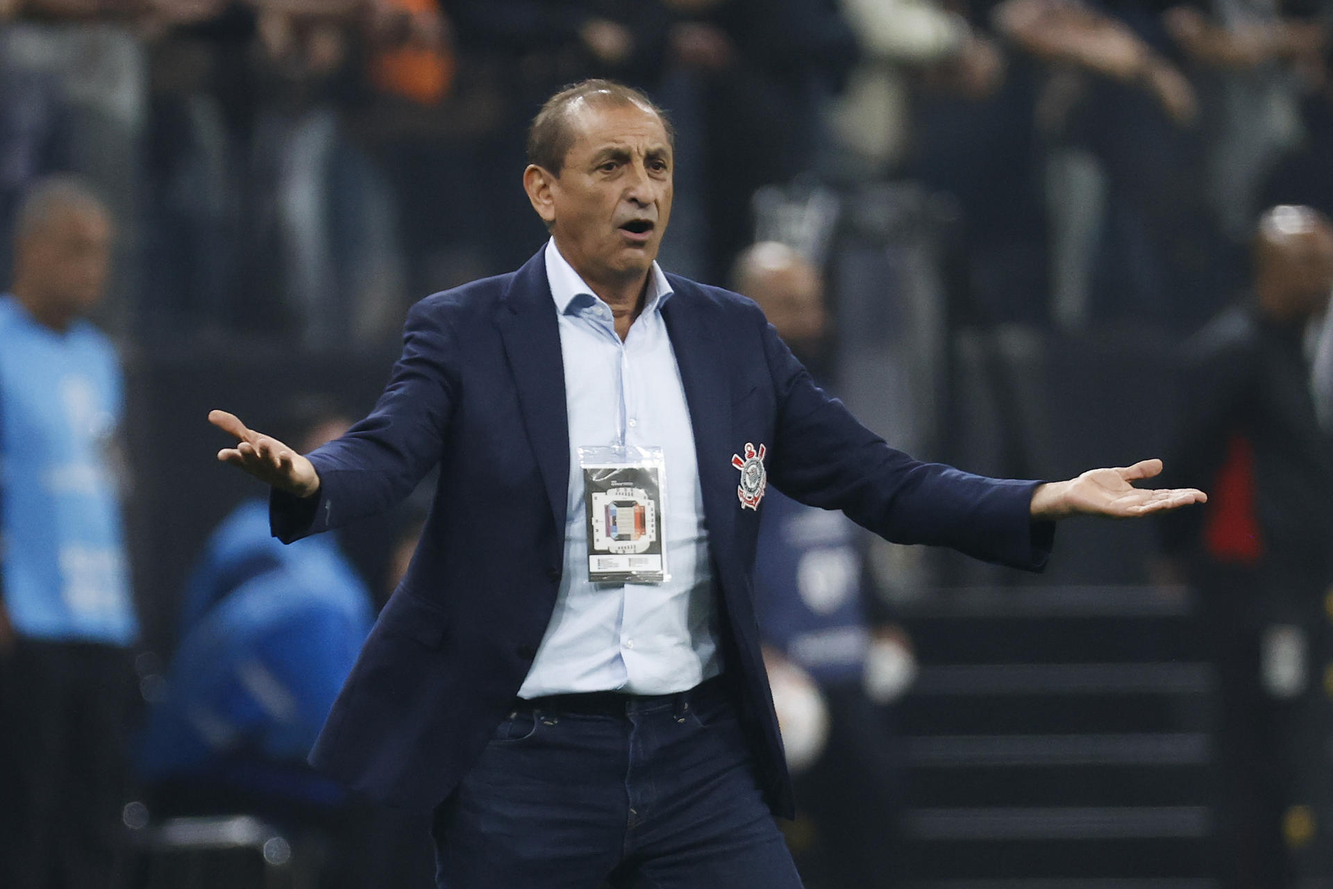 El entrenador de Corinthians Ramón Díaz, en una imagen de archivo. EFE/ Sebastiao Moreira