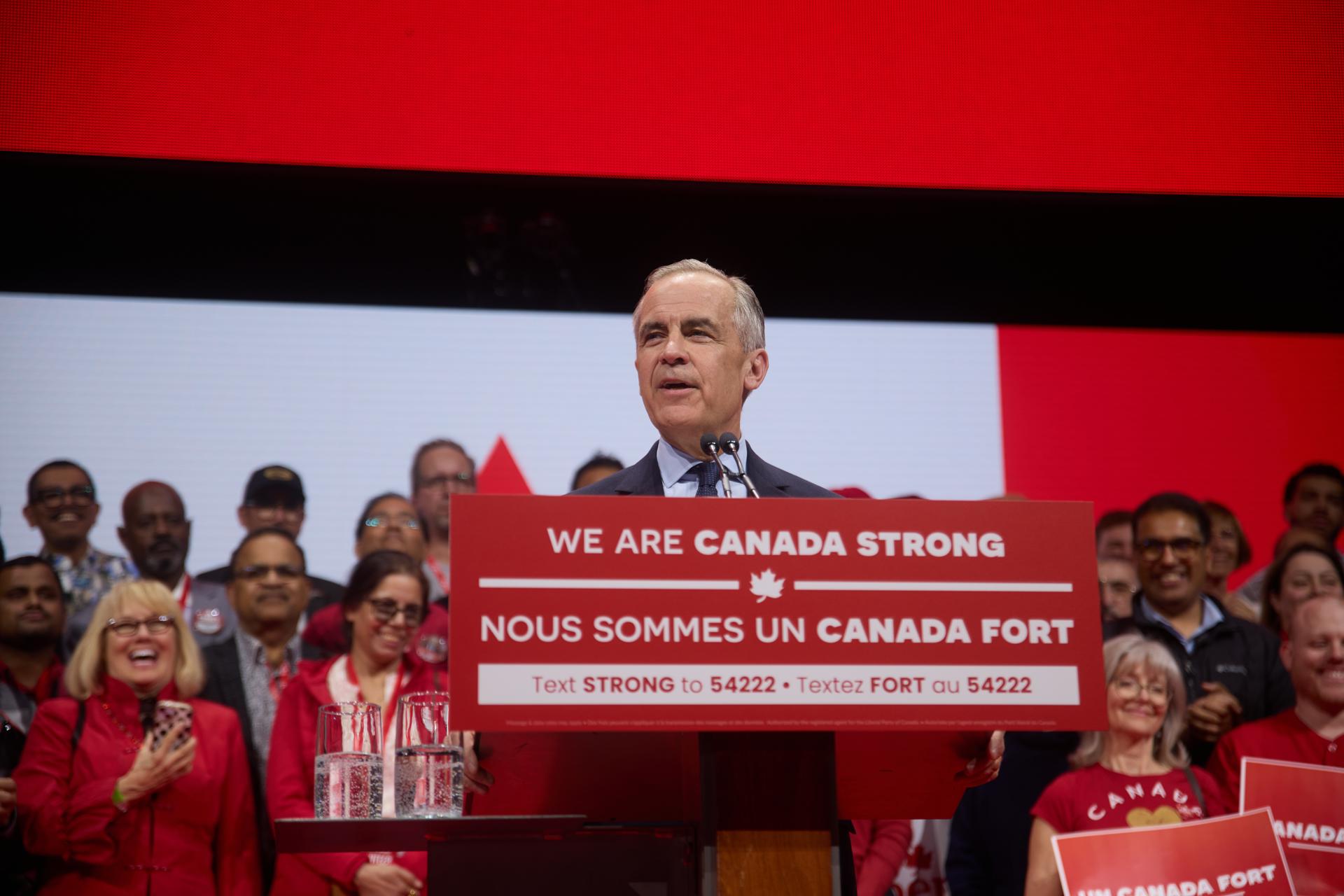 El primer ministro de Canadá, Mark Carney. EFE/EPA/ERIC REID