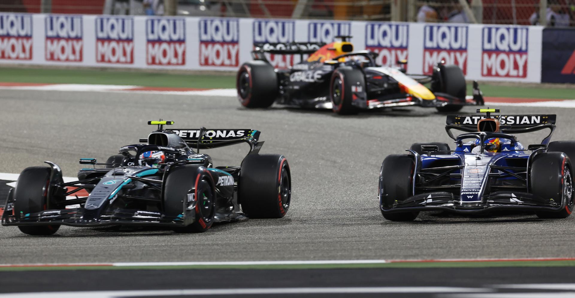 El español Carlos Sainz (Williams)  en el Gran Premio de Baréin, el cuarto del Mundial de Fórmula Uno.EFE/EPA/ALI HAIDER