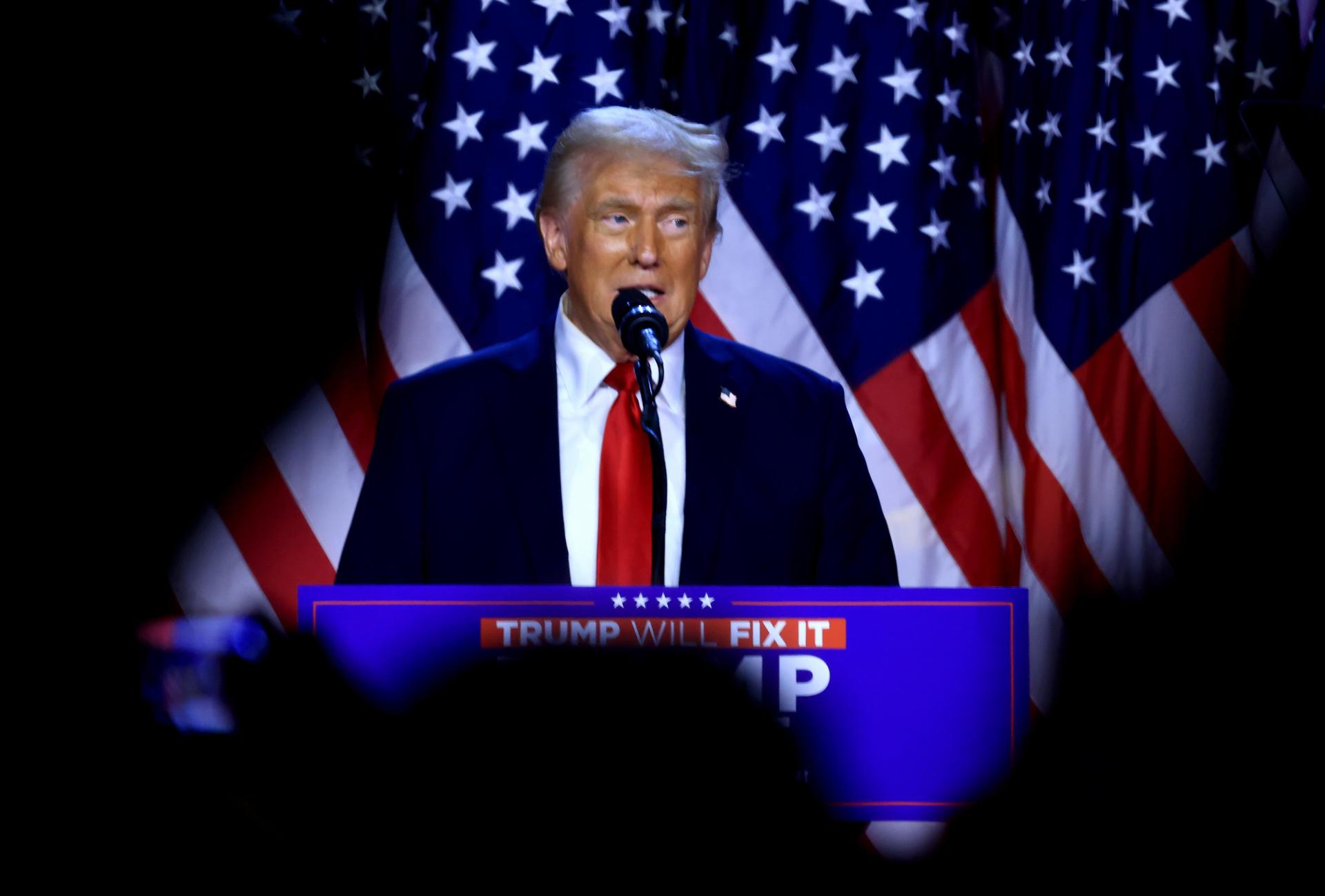 El presidente estadounidense, Donald Trump, en una fotografía de archivo. EFE/CRISTOBAL HERRERA-ULASHKEVICH