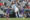 El defensa del Celta Marcos Alonso (c) disputa un balón con el delantero del Espanyol Roberto Fernández (i) durante el encuentro de LaLiga entre Celta de Vigo y RCD Espanyol, este sábado en el estadio de Balaídos, en Vigo. EFE/ Salvador Sas
