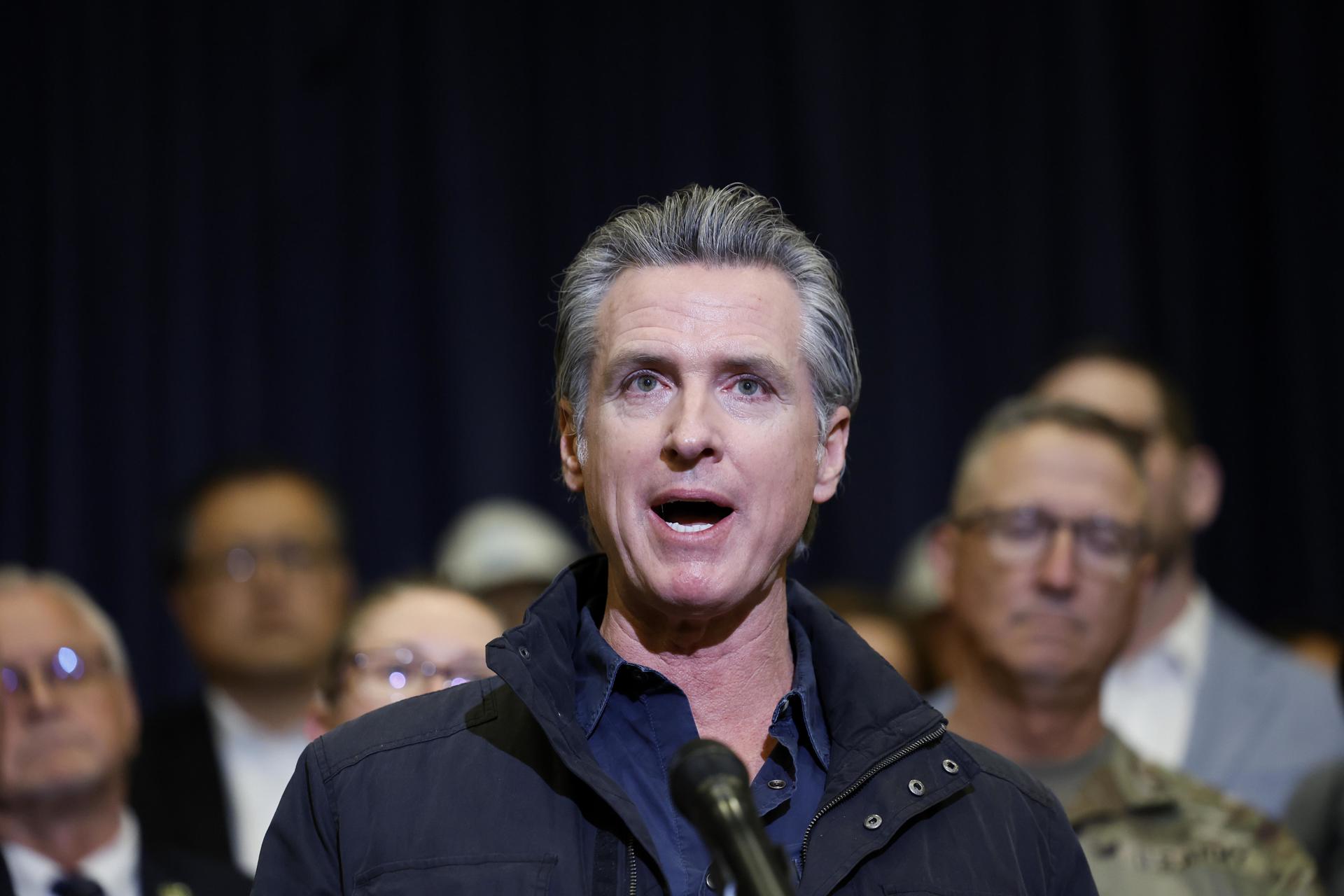 El gobernador de California (EE.UU.), Gavin Newsom, en una foto de archivo. EFE/EPA/CAROLINE BREHMAN