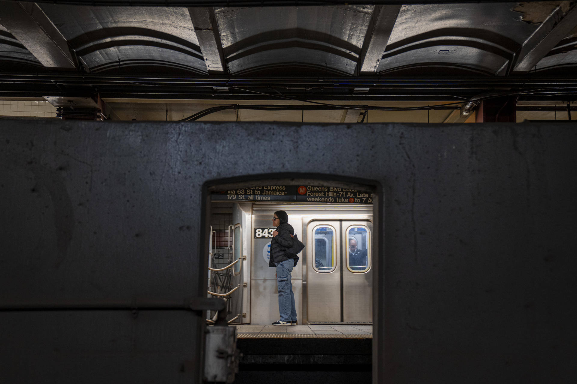Fotografía de archivo del metro de Nueva York. EFE/Ángel Colmenares