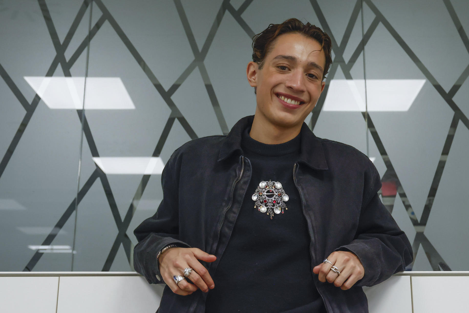 El concursante noruego de Eurovisión, Kyle Alessandro. EFE/Blanca Millez