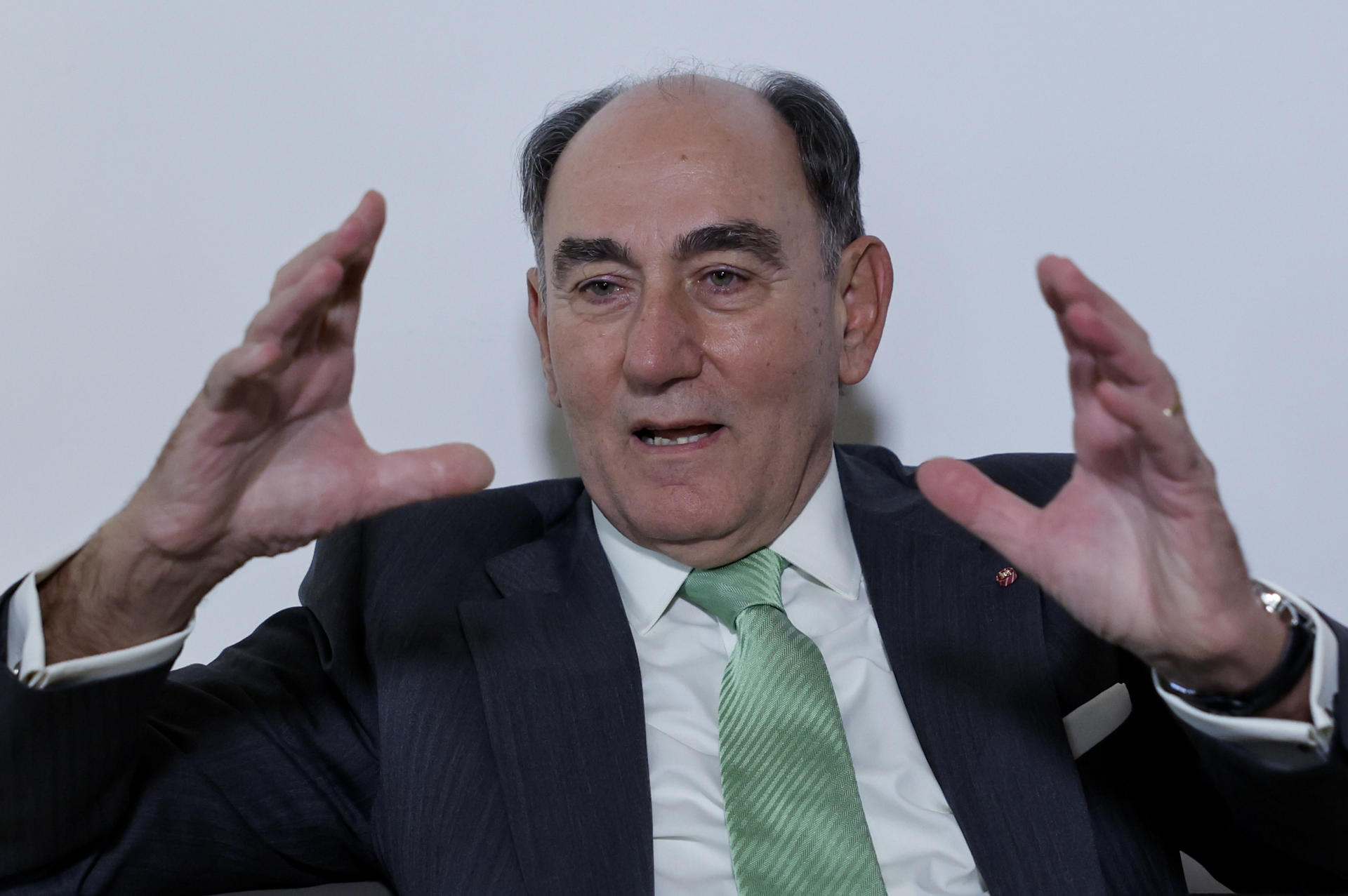 Imagen de archivo del presidente de Iberdrola, Ignacio Galán. EFE/Ana Escobar