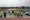 GRAFCAT7155. VILA-SECA (TARRAGONA), 19/04/2025.- Cientos de trabajadores en huelga protestan esta mañana frente a las puertas de PortAventura World. EFE/Javier Díaz
