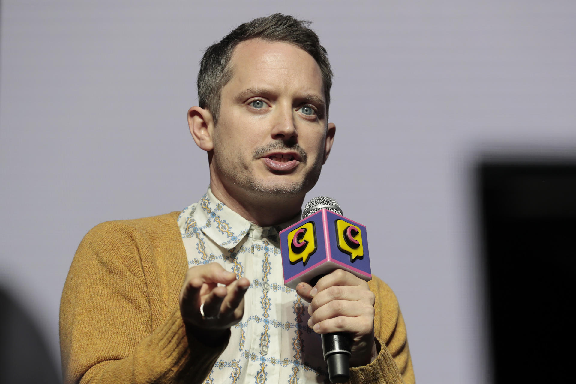 Fotografía de archivo del actor estadounidense Elijah Wood. EFE/Carlos Ortega
