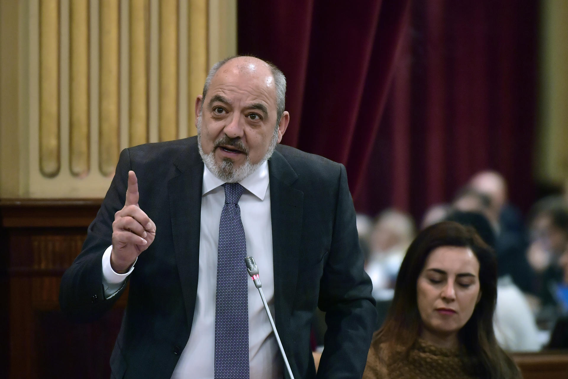 Imagen de archivo del diputado de Vox en el Parlament balear, Sergio Rodríguez. EFE/MIQUEL A. BORRÀS