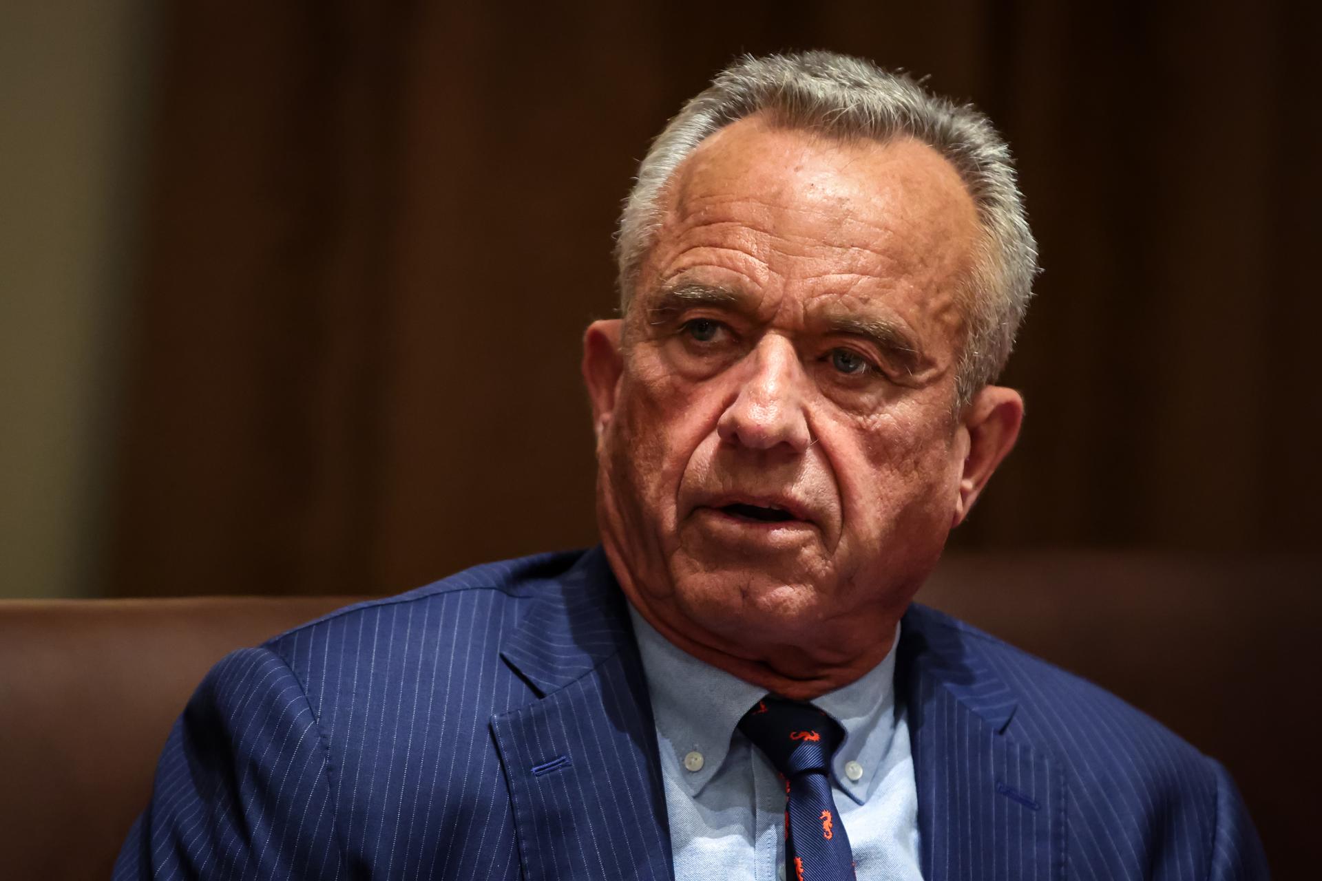 El secretario del Departamento de Salud y Servicios Humanos de Estados Unidos, Robert F. Kennedy Jr., en una foto de archivo. EFE/EPA/Samuel Corum/ POOL