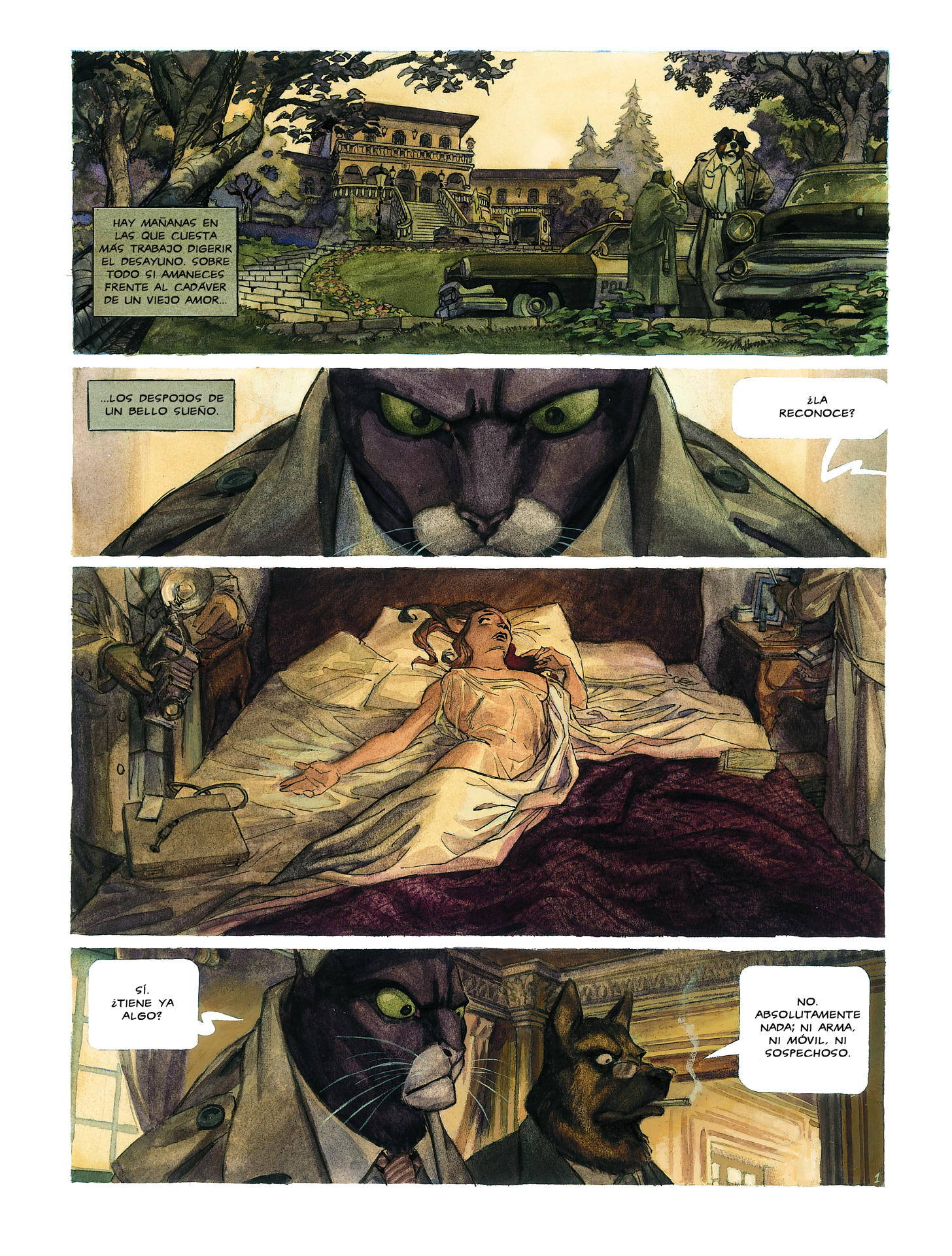 Hace 25 años que ‘Blacksad’ revolucionó el mundo del cómic para convertirse al instante en un éxito absoluto de crítica y público con su fórmula de novela negra y un dibujo estilo 'Disney para adultos' protagonizado por un gato detective. Un fenómeno editorial del que hablan con EFE sus creadores, Juan Díaz Canales y Juanjo Guarnido. EFE/ Norma Editorial SOLO USO EDITORIAL/SOLO DISPONIBLE PARA ILUSTRAR LA NOTICIA QUE ACOMPAÑA (CRÉDITO OBLIGATORIO)