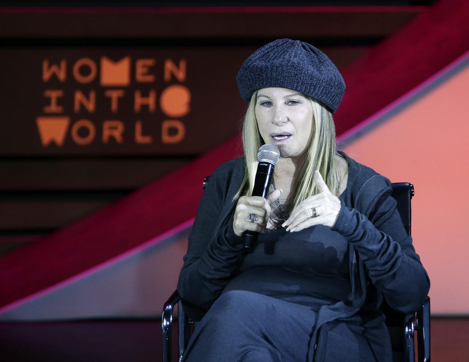 La actriz y cantante estadounidense Barbra Streisand, en una fotografía de archivo. EFE/Jason Szenes
