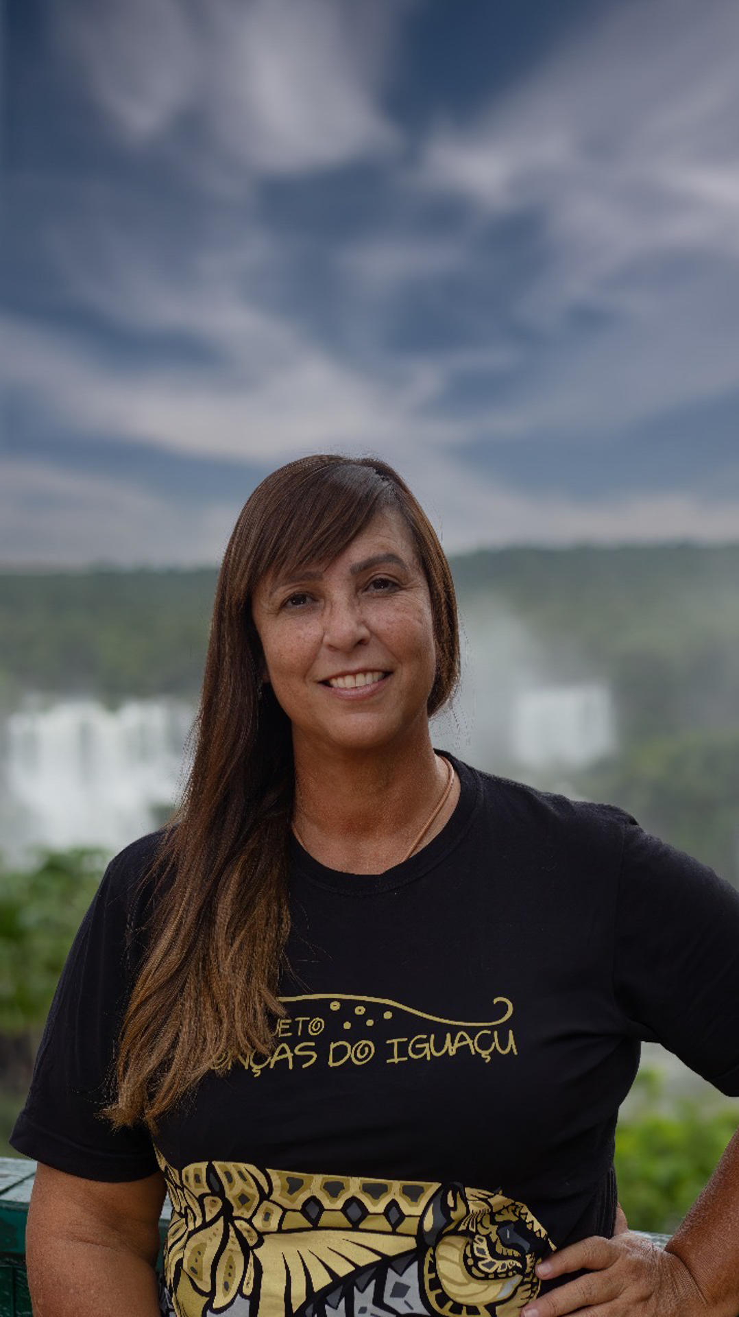 Fotografía sin fecha cedida por Equipe Projeto Onças do Iguaçu de la ganadora del premio Whitley 2025, Yara Barros. EFE/ Equipe Projeto Onças Do Iguaçu