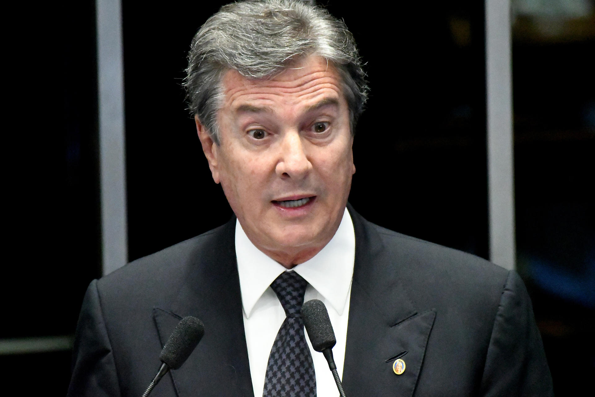 Imagen de archivo del expresidente de Brasil, Fernando Collor de Melo. EFE/CADU GOMES