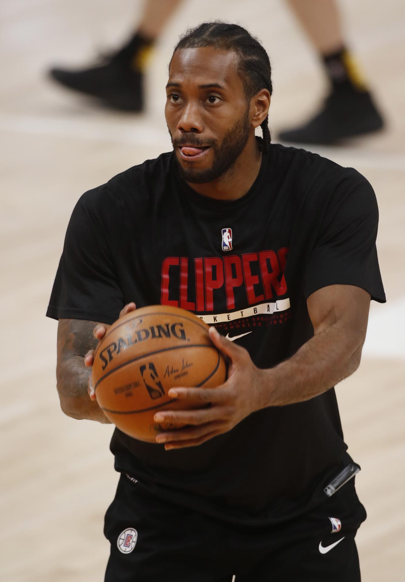 Foto de archivo de Kawhi Leonard, estrella de Los Angeles Clippers. EFE/EPA/George Frey