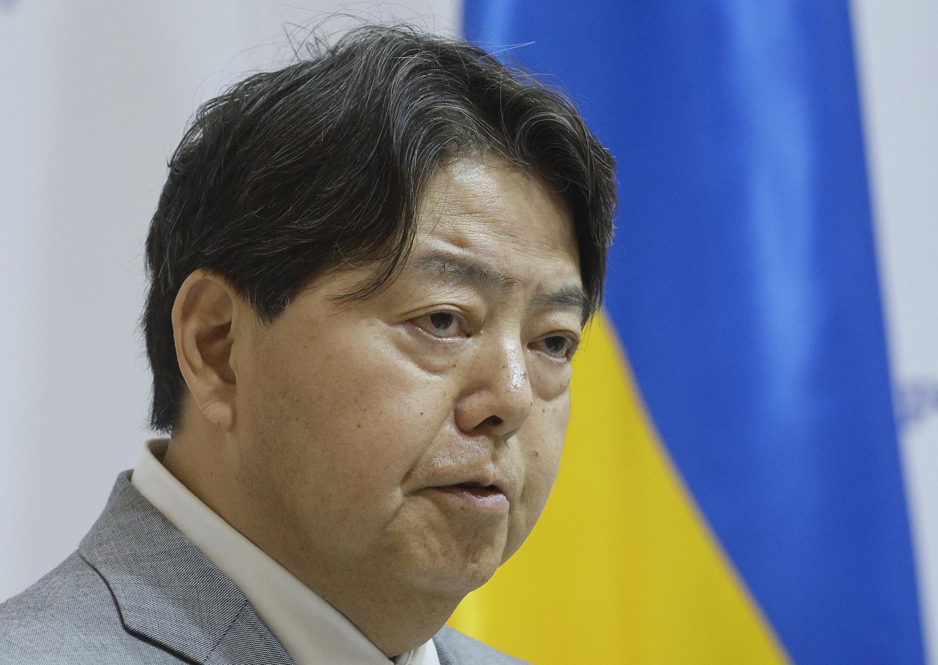 El portavoz gubernamental japonés, Yoshimasa Hayashi, en una foto de archivo. EFE/EPA/SERGEY DOLZHENKO