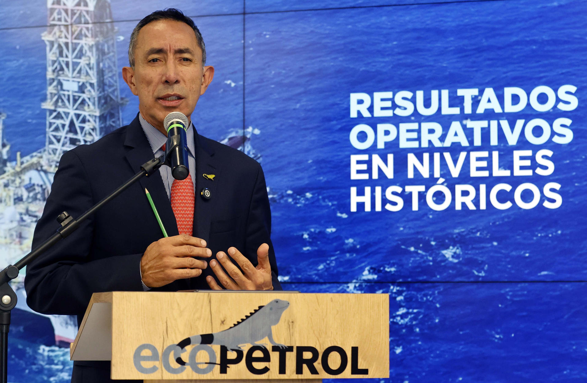 Ricardo Roa, presidente de Ecopetrol, en una fotografía de archivo. EFE/ Mauricio Dueñas Castañeda