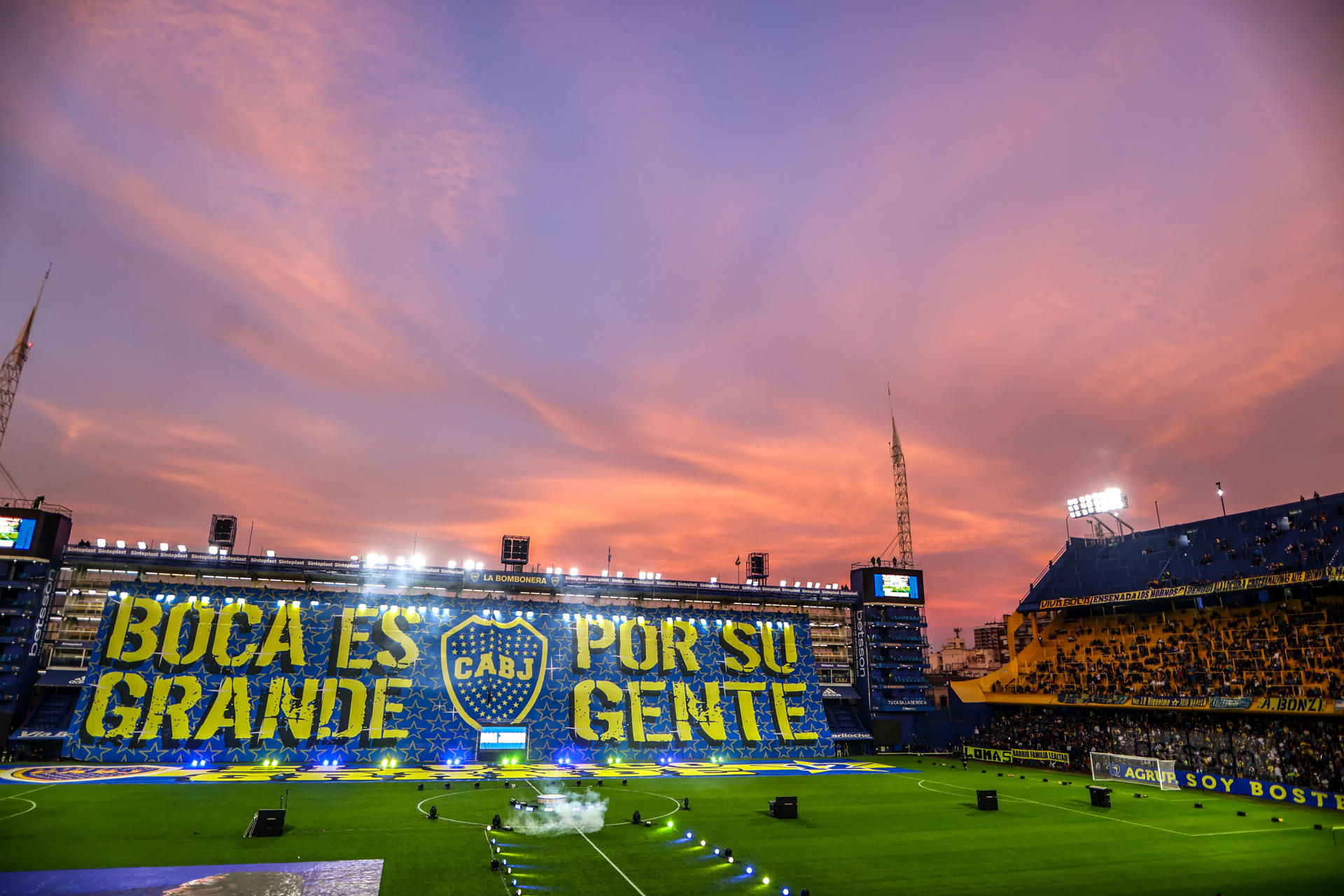 El Estadio Alberto J. Armando 'La Bombonera' en Buenos Aires.EFE/Archivo/Juan Ignacio Roncoroni