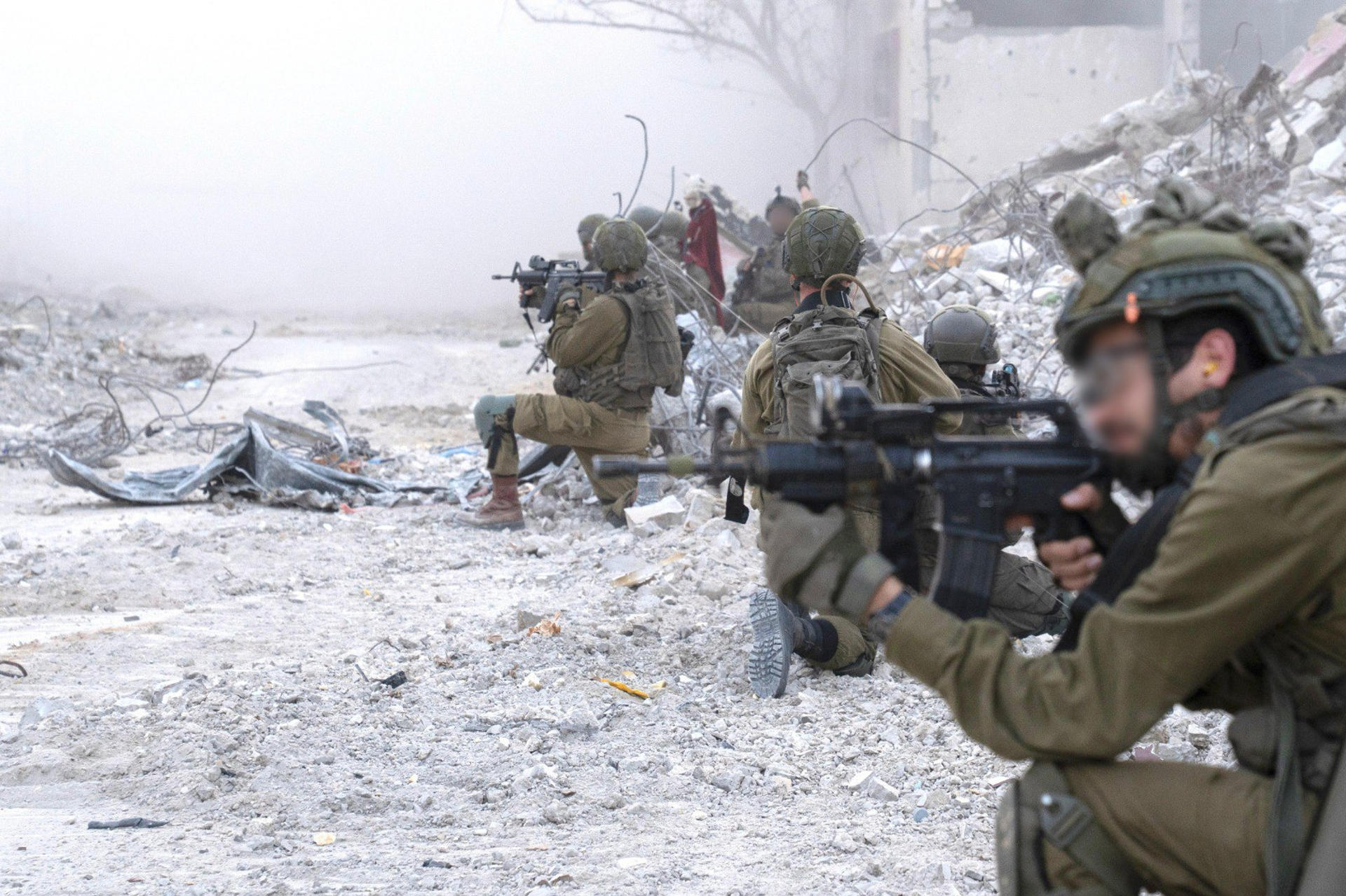 Imagen cedida por el Ejército de Israel. EFE/ SOLO USO EDITORIAL/SOLO DISPONIBLE PARA ILUSTRAR LA NOTICIA QUE ACOMPAÑA (CRÉDITO OBLIGATORIO)