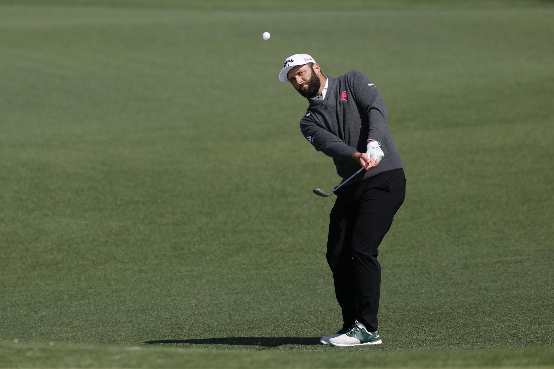 El español Jon Rahm, campeón del Masters de Augusta en 2023. EFE/EPA/ERIK S. LESSER