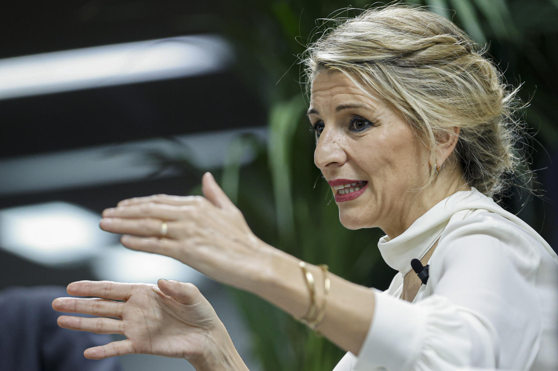 Imagen de archivo de la vicepresidenta segunda Yolanda Díaz. EFE/ Mariscal