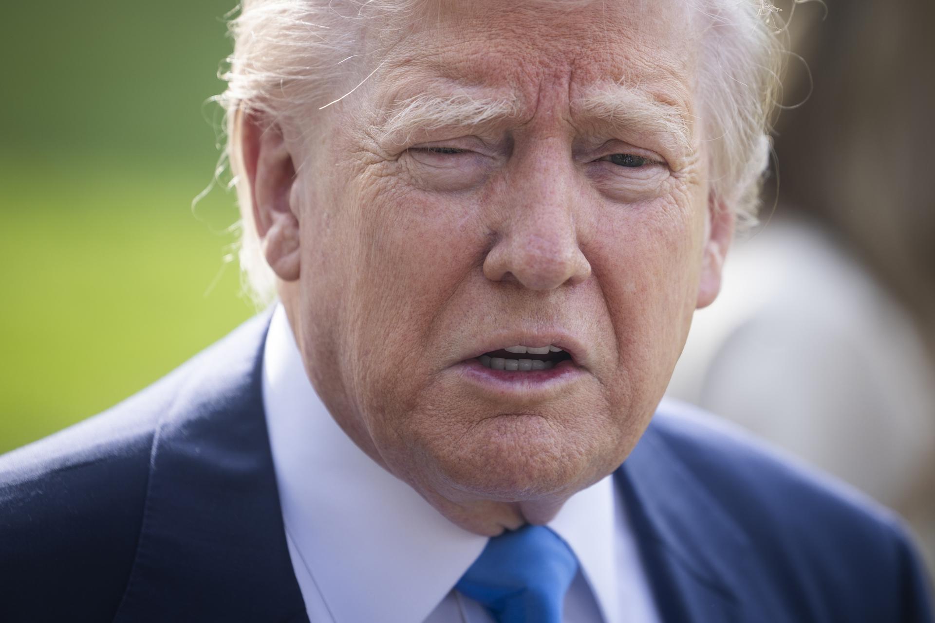 El presidente de EE.UU., Donald Trump, en una foto de archivo. EFE/EPA/JIM LO SCALZO