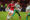 Bruno Corsini (i) de Internacional disputa el balón con Elkin Rivero de Atlético Nacional en un partido de la fase de grupos de la Copa Libertadores . EFE/ Ricardo Rimoli
