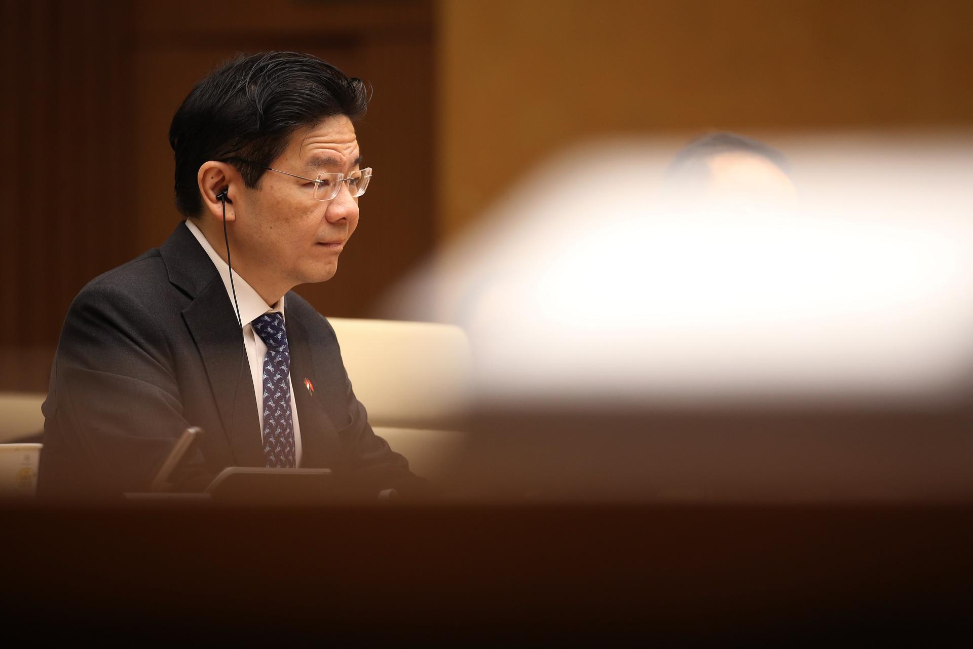 Fotografía de archivo del primer ministro de Singapur, Lawrence Wong.
EFE/EPA/LUONG THAI LINH