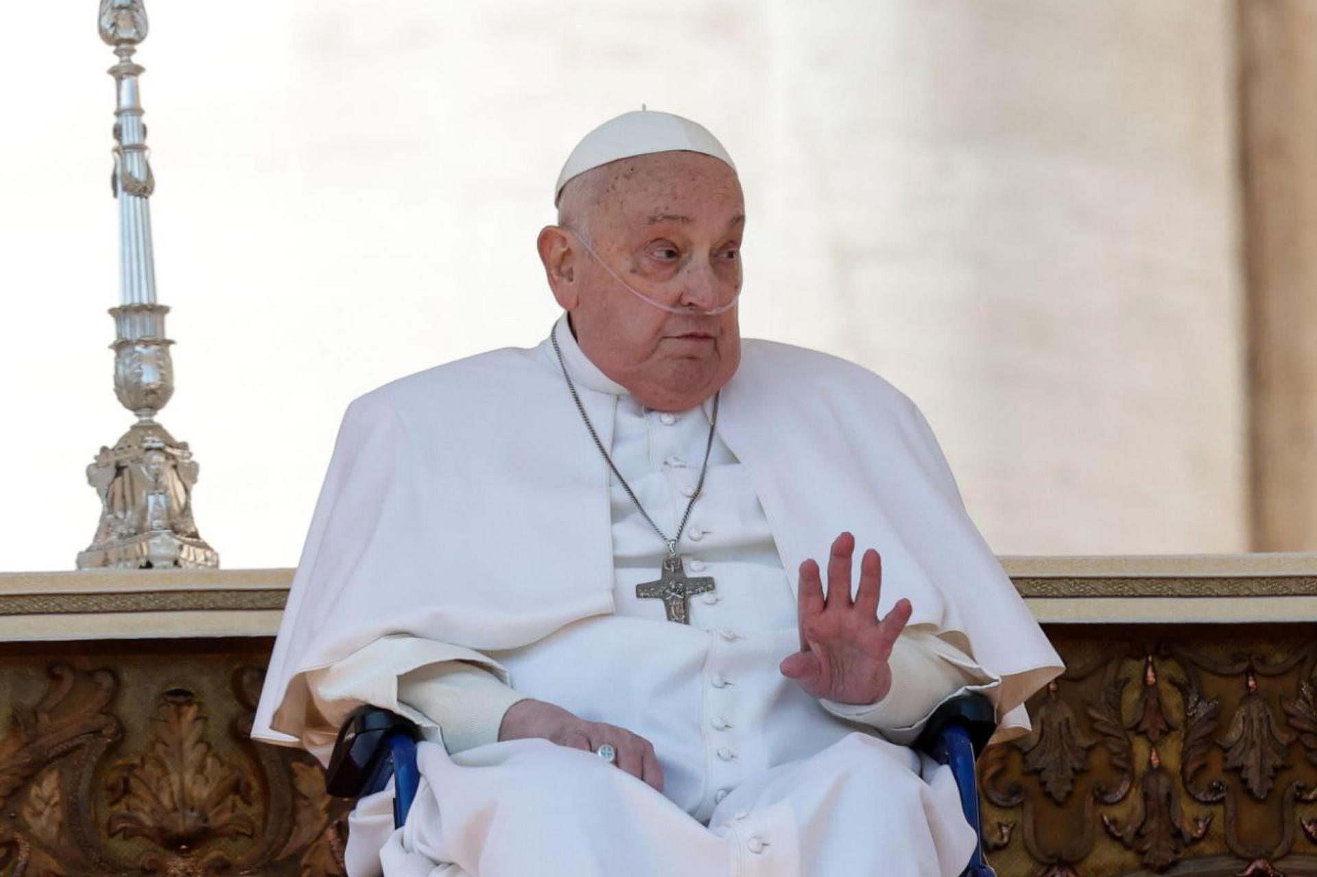 Imagen de archivo de este mes de abril del papa Francisco. EFE/Giuseppe Lami