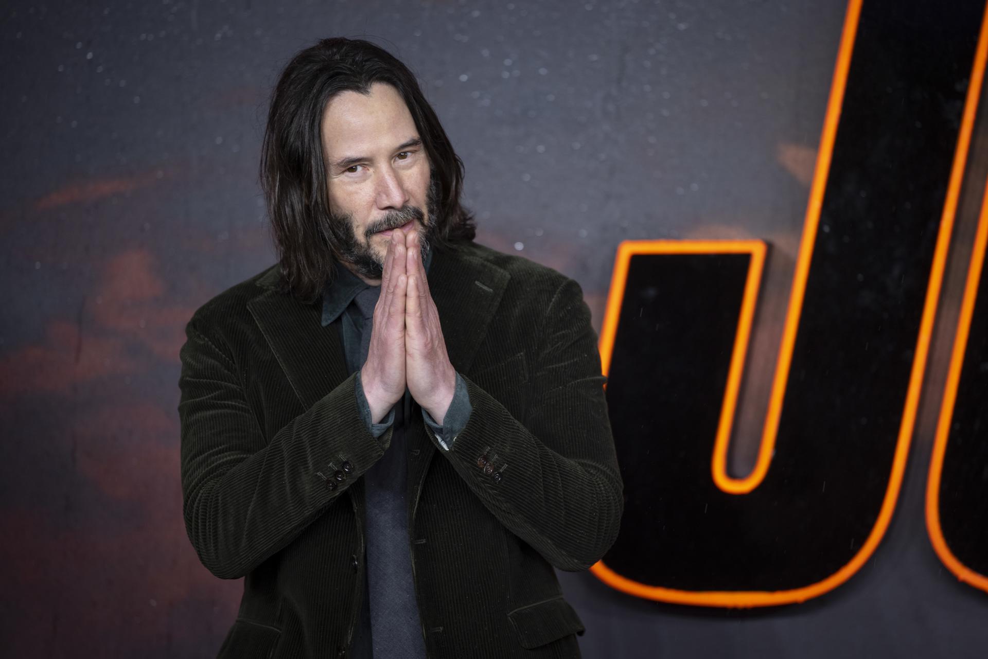 Fotografía de archivo del actor estadounidense Keanu Reeves. EFE/TOLGA AKMEN