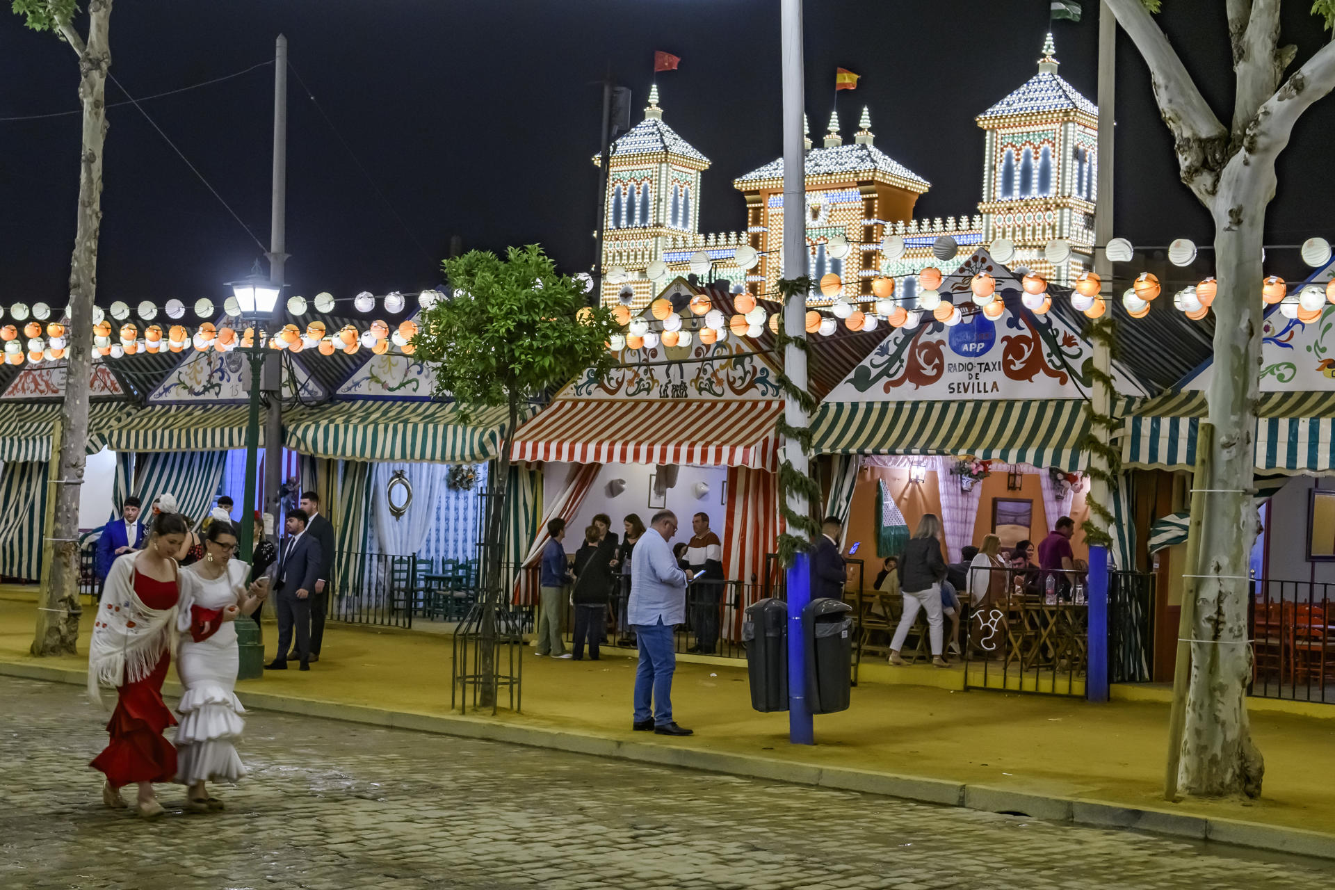 Fotografía de archivo del recinto de la Feria de Sevilla. EFE/ Raúl Caro.