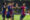 Los jugadores del FC Barcelona celebran el primer gol del equipo blaugrana durante el encuentro correspondiente a la ida de los cuartos de final de la Liga de Campeones que disputan hoy miércoles FC Barcelona y Borussia Dortmund en el Estadio Olímpico de Montjuic, en Barcelona. EFE / Enric Fontcuberta

